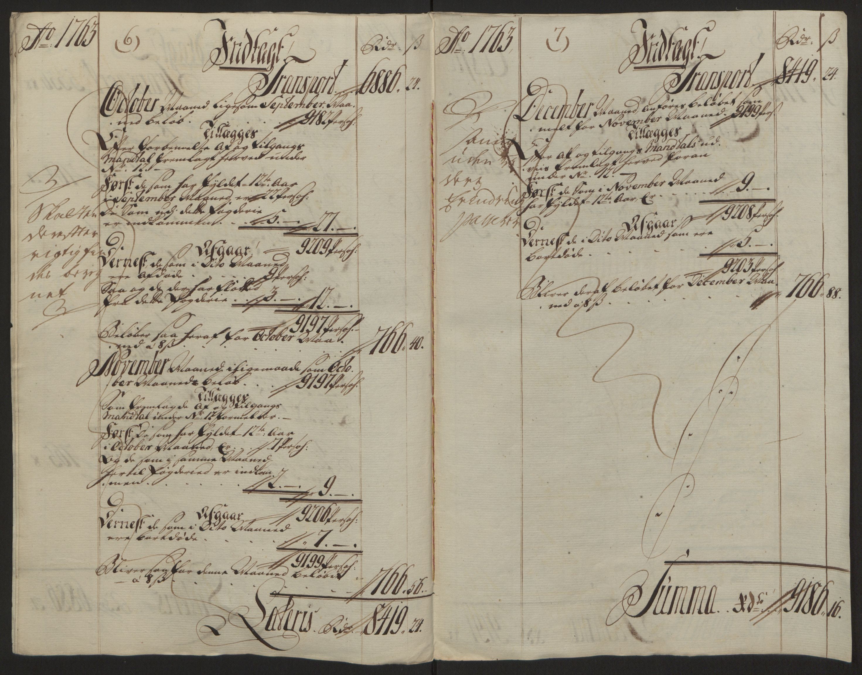 Rentekammeret inntil 1814, Reviderte regnskaper, Fogderegnskap, RA/EA-4092/R66/L4670: Ekstraskatten Salten, 1762-1764, s. 143
