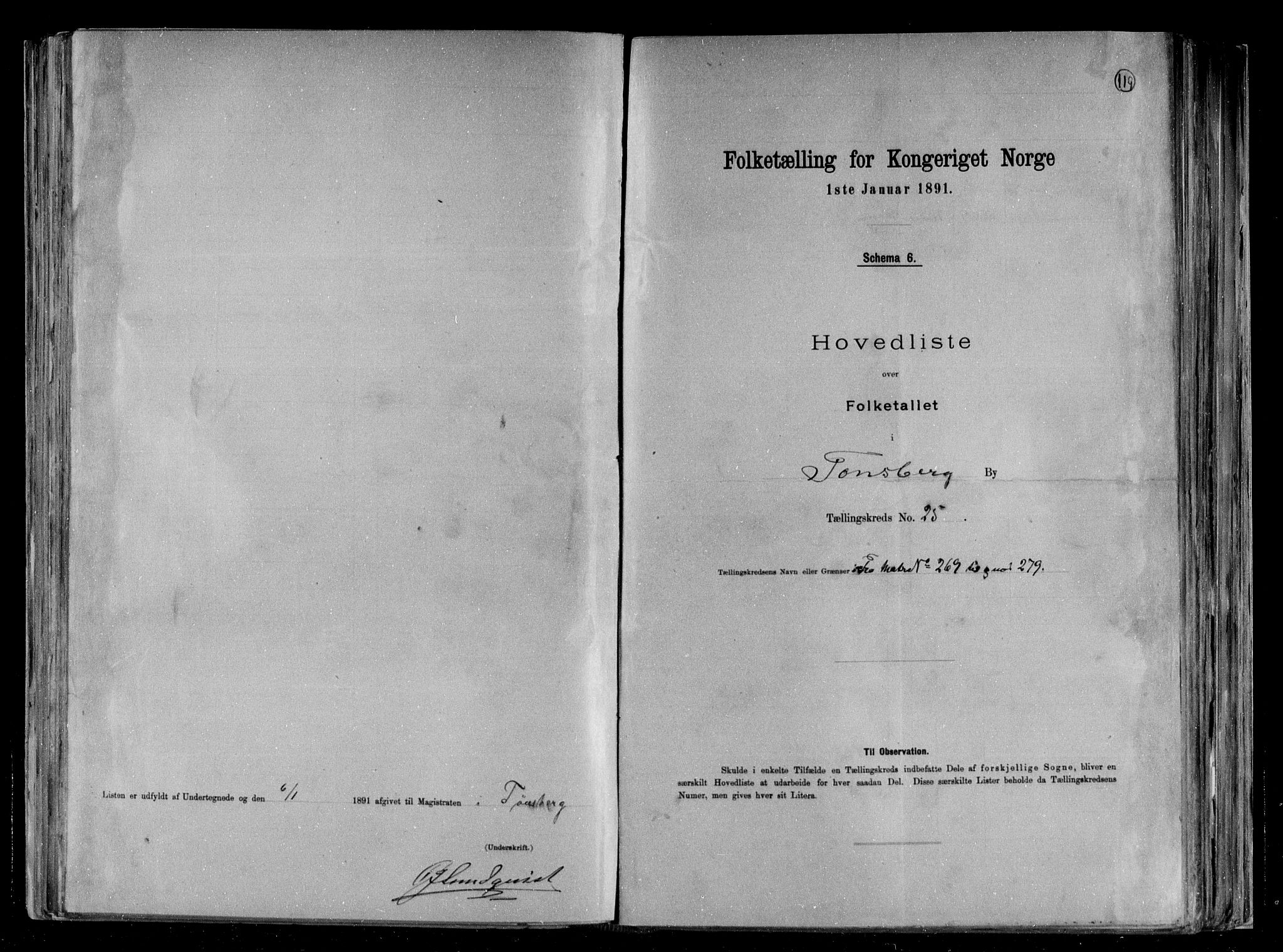 RA, Folketelling 1891 for 0705 Tønsberg kjøpstad, 1891, s. 53