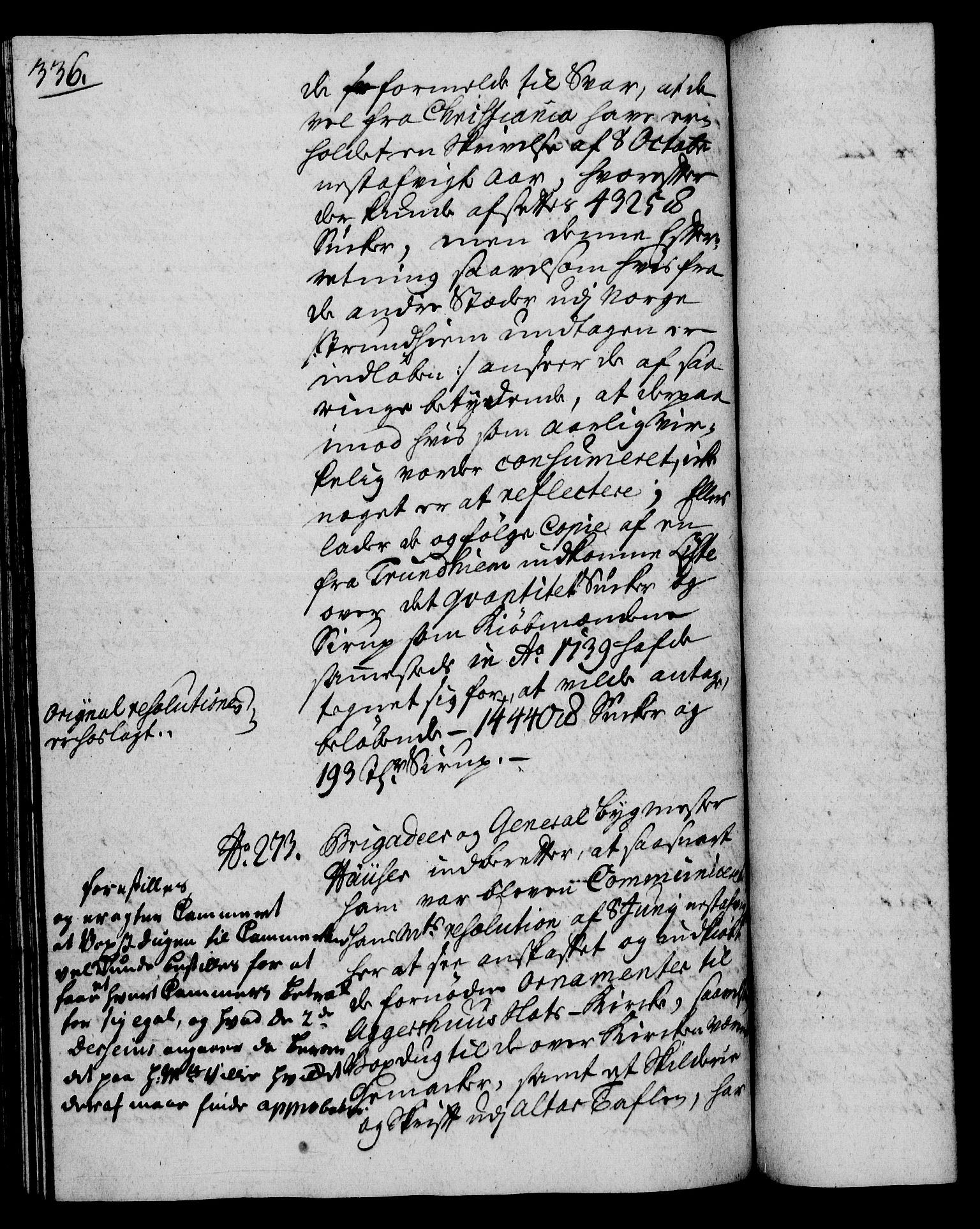 Rentekammeret, Kammerkanselliet, RA/EA-3111/G/Gh/Gha/L0023: Norsk ekstraktmemorialprotokoll (merket RK 53.68), 1741-1742, s. 336