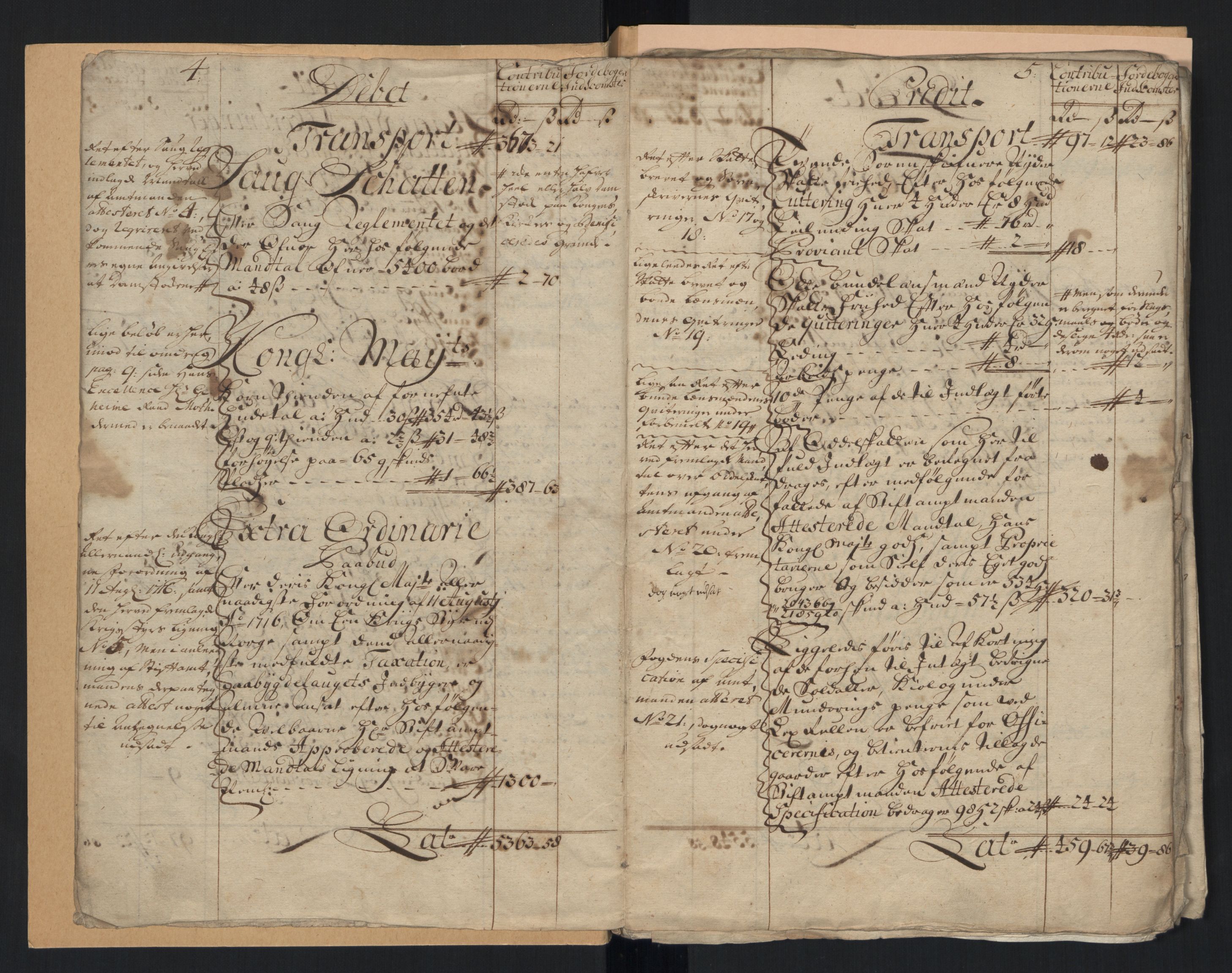 Rentekammeret inntil 1814, Reviderte regnskaper, Fogderegnskap, RA/EA-4092/R40/L2452: Fogderegnskap Råbyggelag, 1716-1717, s. 4