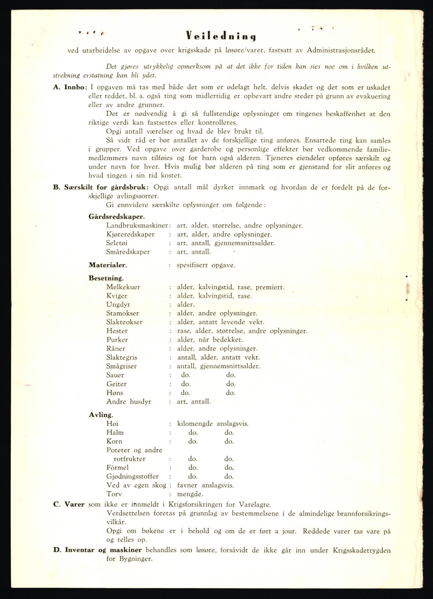 Justisdepartementet, Oppgjørsavdelingen, AV/RA-S-1056/G/Gb/L0020: Oppgaver over ettersøkte sivile effekter: Foss - Fraas, 1940-1942, s. 6