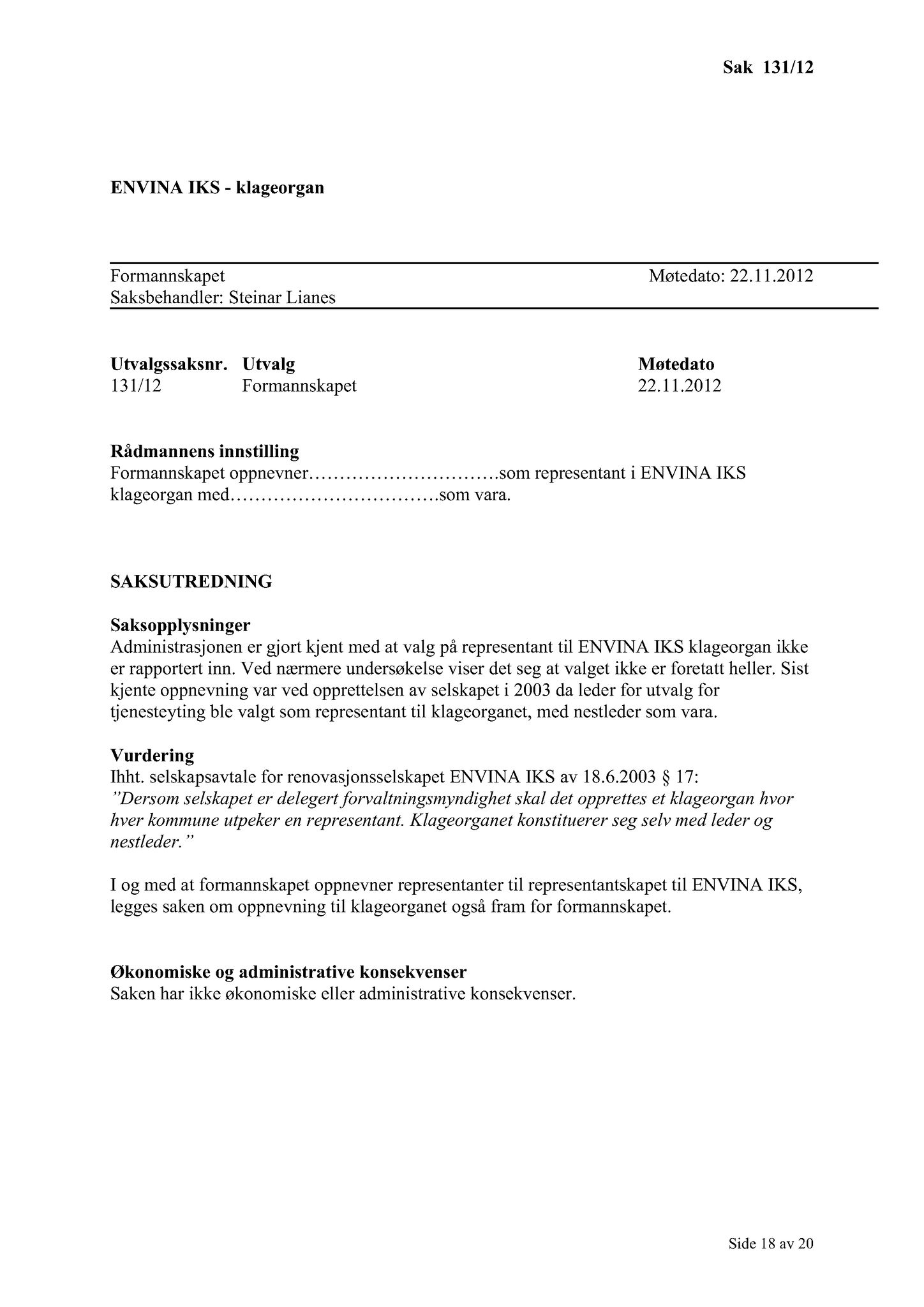 Klæbu Kommune, TRKO/KK/02-FS/L005: Formannsskapet - Møtedokumenter, 2012, s. 2749