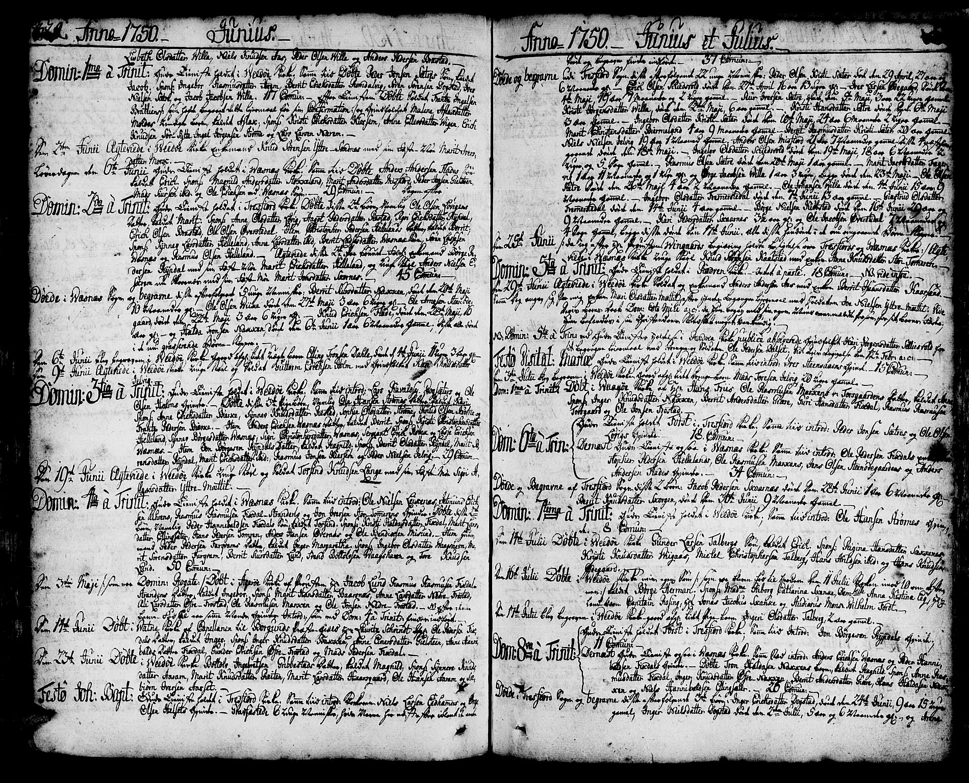 Ministerialprotokoller, klokkerbøker og fødselsregistre - Møre og Romsdal, AV/SAT-A-1454/547/L0599: Ministerialbok nr. 547A01, 1721-1764, s. 329-330
