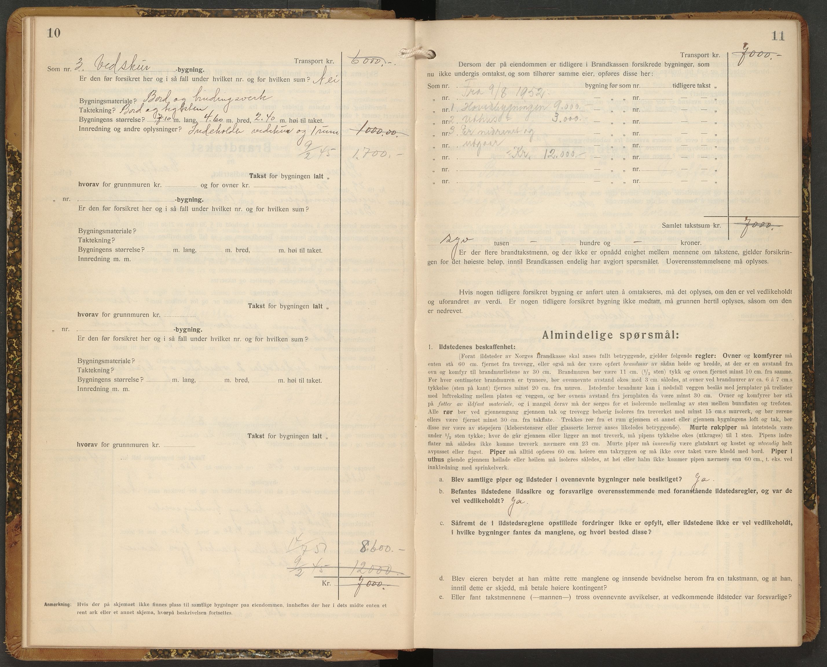 Borre lensmannskontor, AV/SAKO-A-533/Y/Yb/Ybb/L0004: Skjematakstprotokoll, 1929-1935