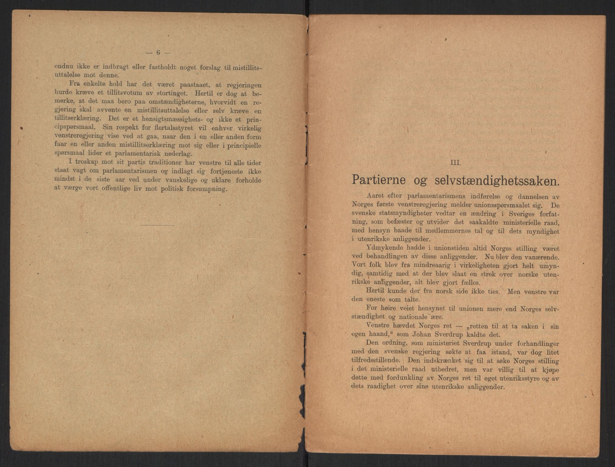 Venstres Hovedorganisasjon, RA/PA-0876/X/L0001: De eldste skrifter, 1860-1936, s. 829