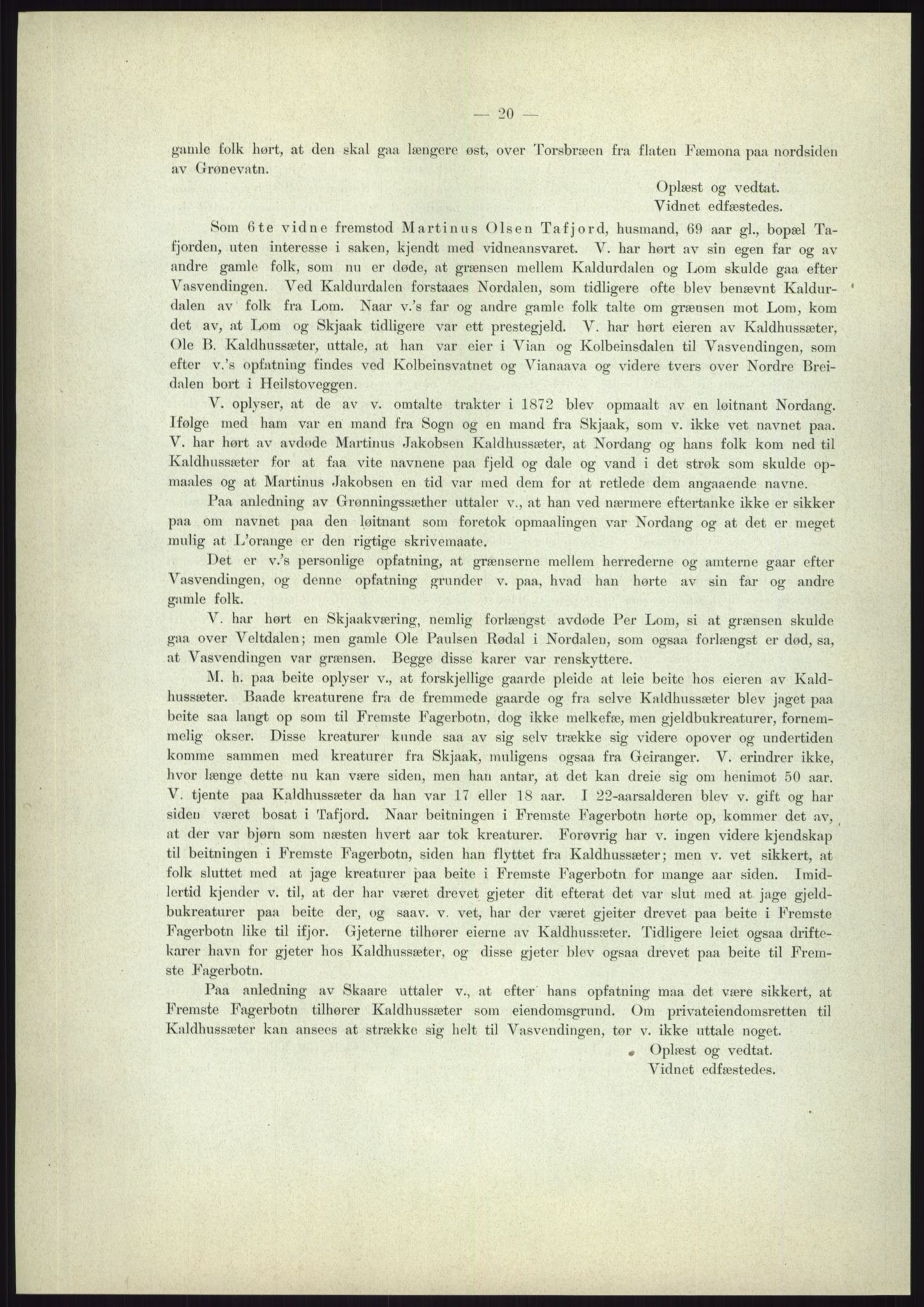 Høyfjellskommisjonen, AV/RA-S-1546/X/Xa/L0001: Nr. 1-33, 1909-1953, s. 2856