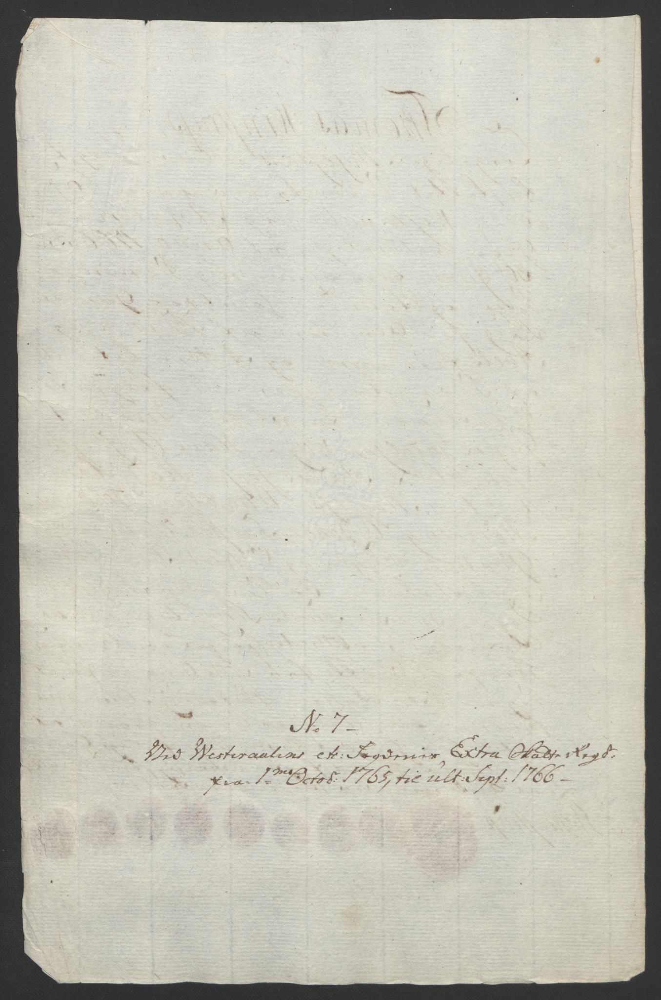 Rentekammeret inntil 1814, Reviderte regnskaper, Fogderegnskap, RA/EA-4092/R67/L4747: Ekstraskatten Vesterålen, Andenes og Lofoten, 1762-1766, s. 479