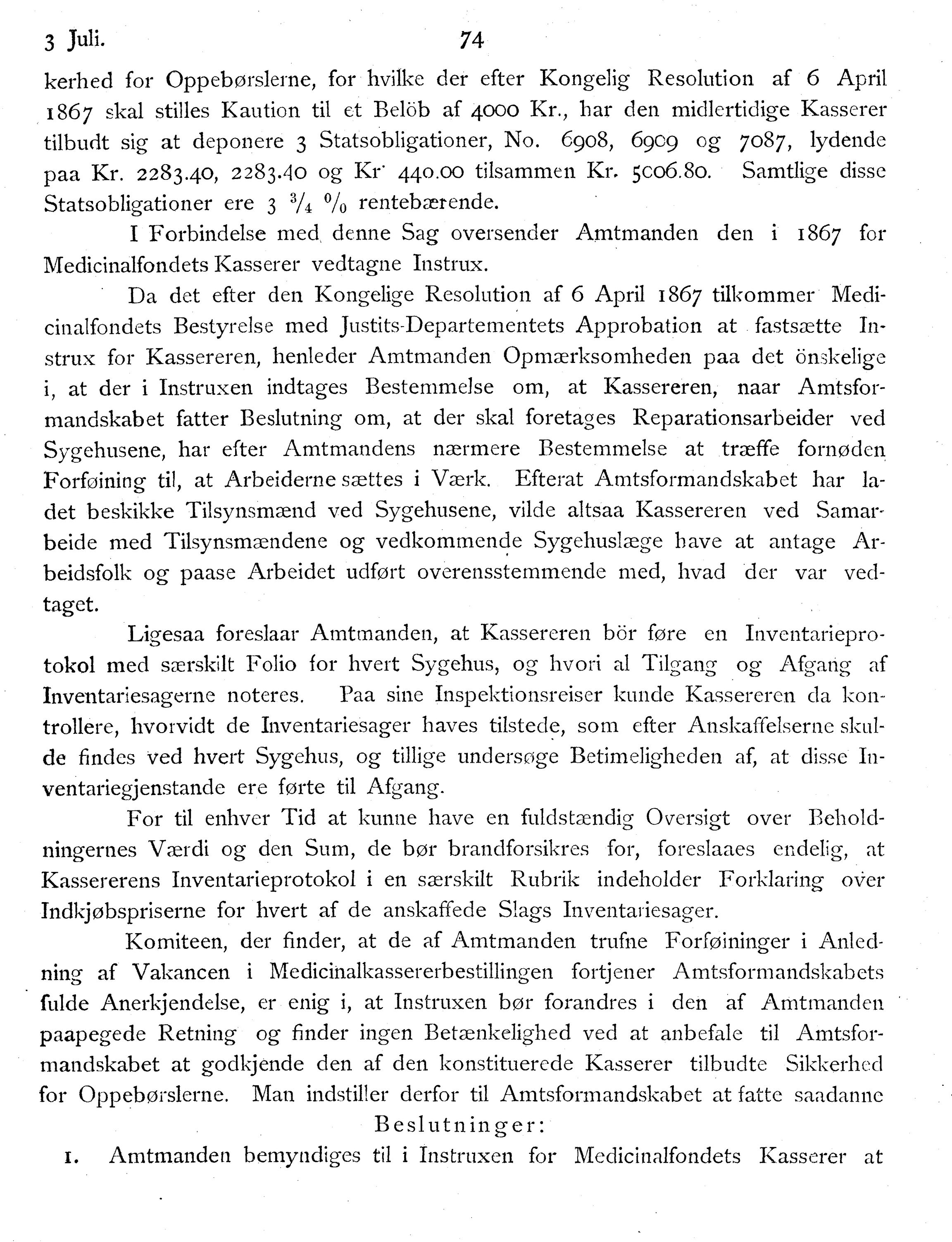 Nordland Fylkeskommune. Fylkestinget, AIN/NFK-17/176/A/Ac/L0014: Fylkestingsforhandlinger 1881-1885, 1881-1885