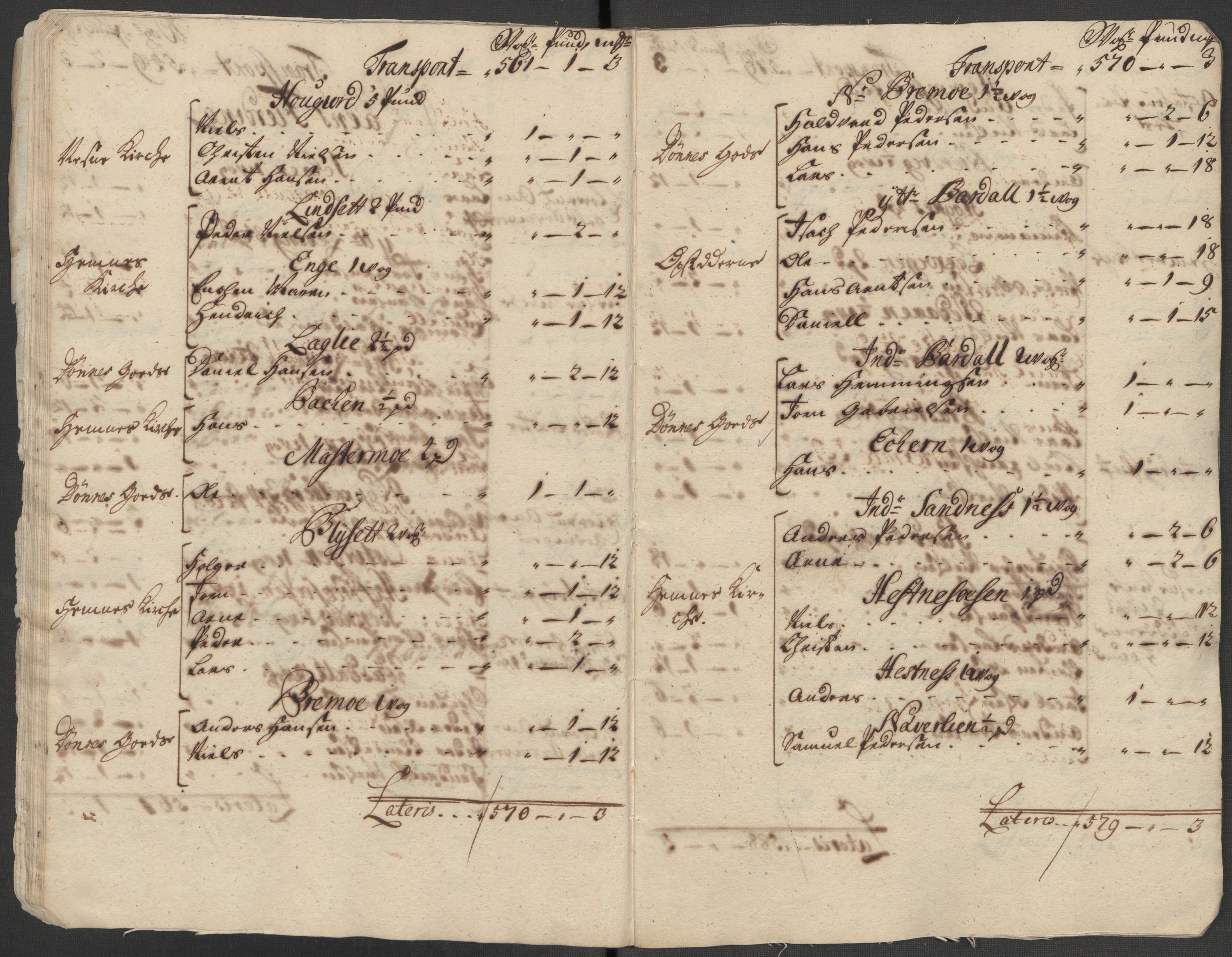 Rentekammeret inntil 1814, Reviderte regnskaper, Fogderegnskap, AV/RA-EA-4092/R65/L4513: Fogderegnskap Helgeland, 1714-1715, s. 39