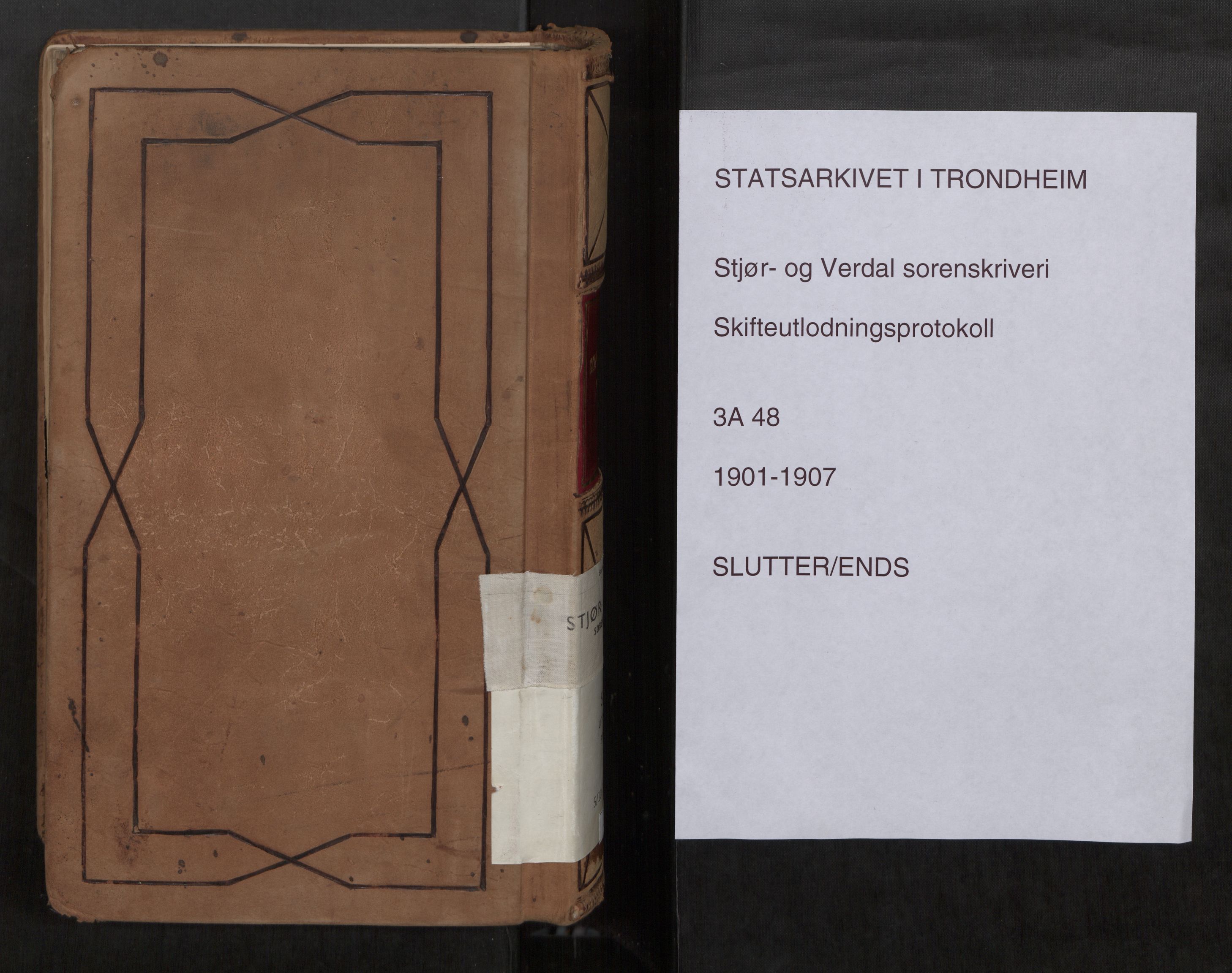 Stjør- og Verdal sorenskriveri, SAT/A-4167/1/3/3A/L0048: Skifteslutningsprotokoll, 1901-1907