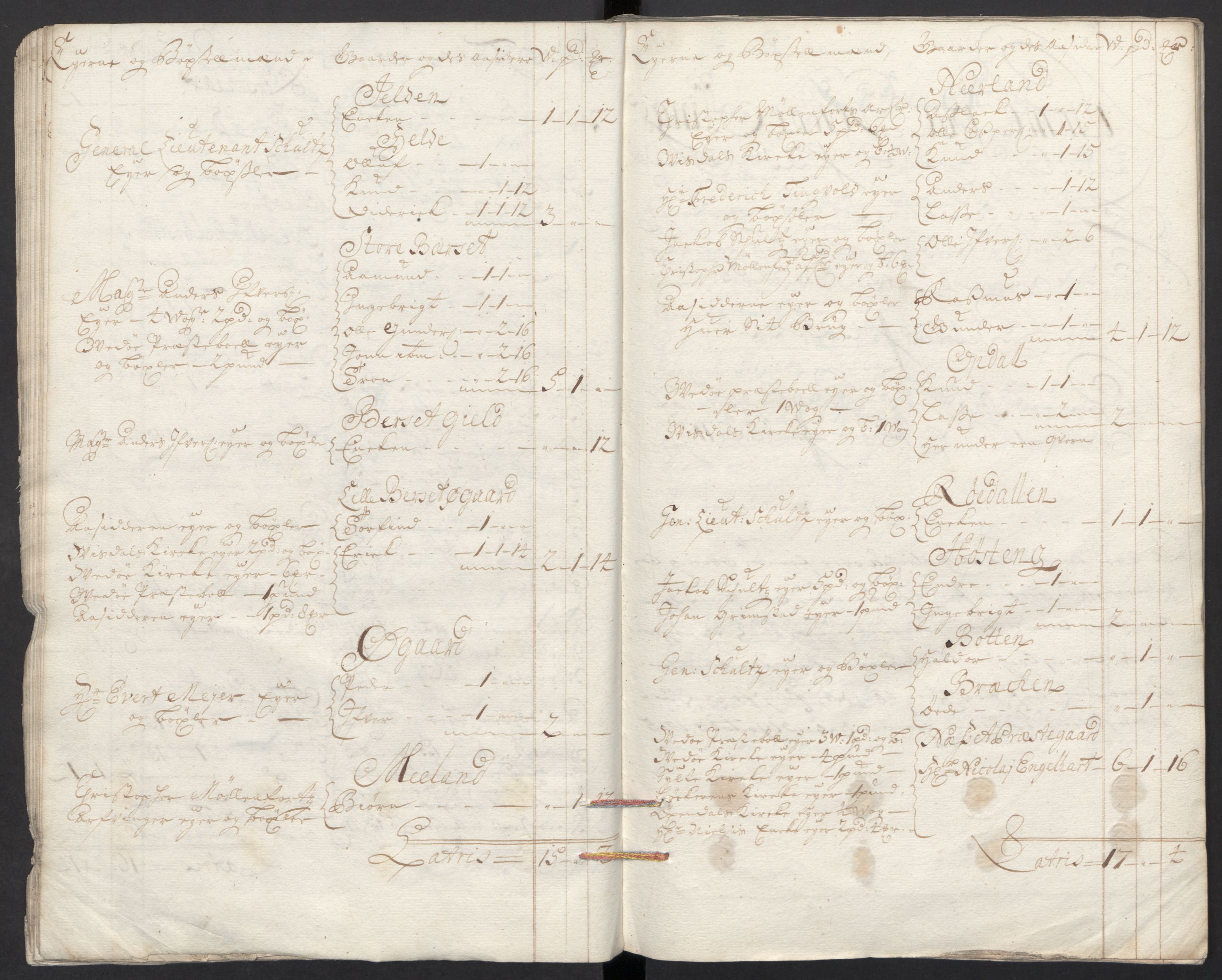 Rentekammeret inntil 1814, Reviderte regnskaper, Fogderegnskap, RA/EA-4092/R55/L3663: Fogderegnskap Romsdal, 1715-1716, s. 45