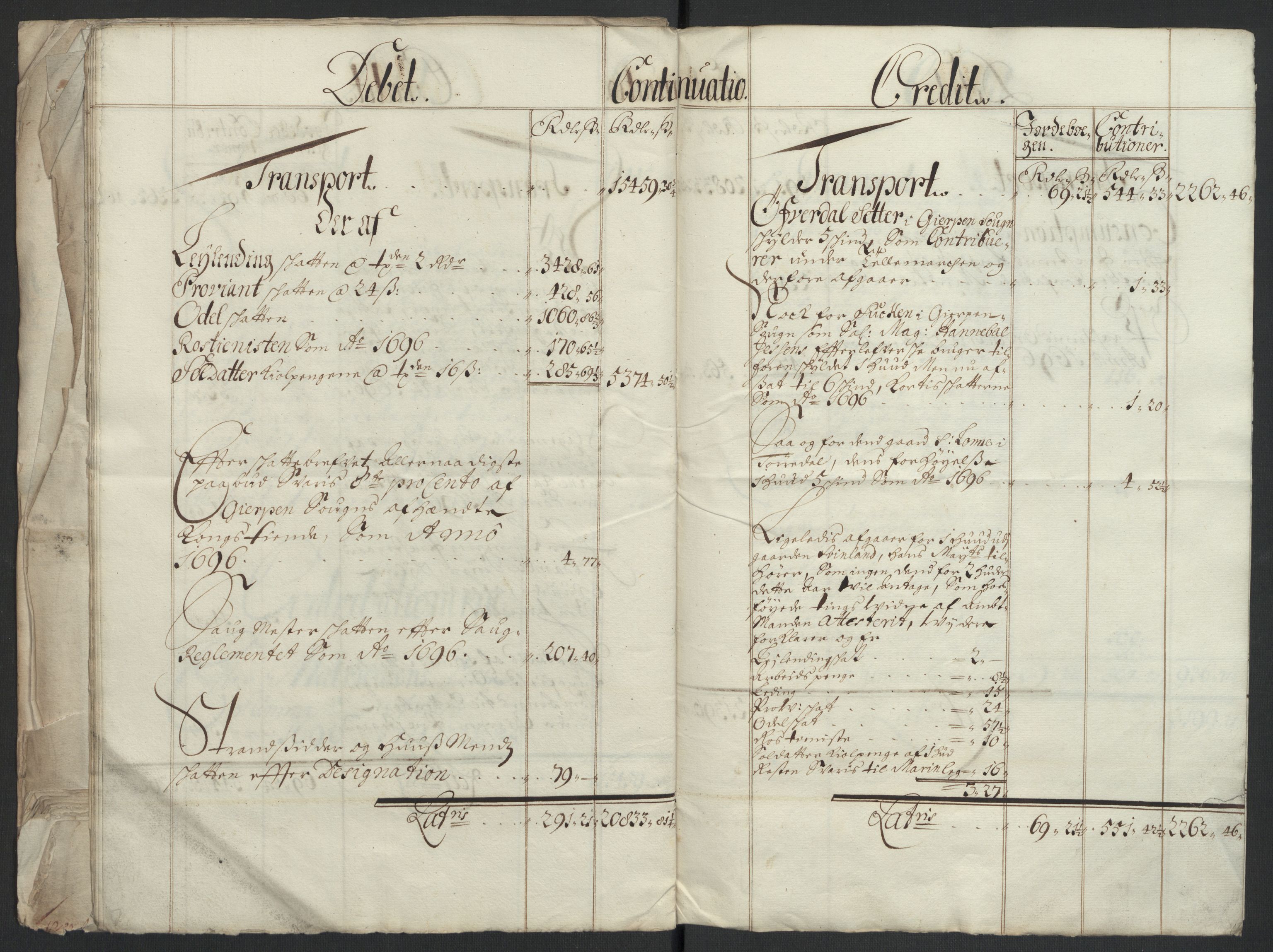 Rentekammeret inntil 1814, Reviderte regnskaper, Fogderegnskap, RA/EA-4092/R36/L2096: Fogderegnskap Øvre og Nedre Telemark og Bamble, 1697, s. 22