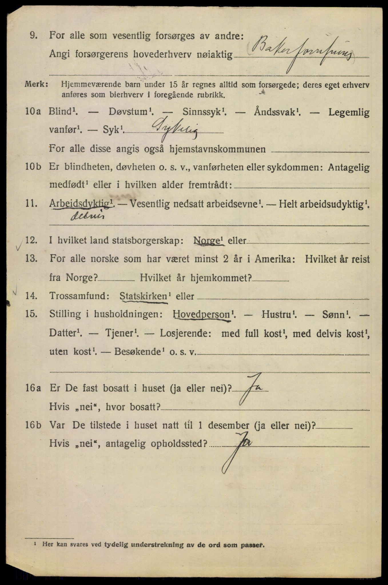 SAO, Folketelling 1920 for 0301 Kristiania kjøpstad, 1920, s. 442602