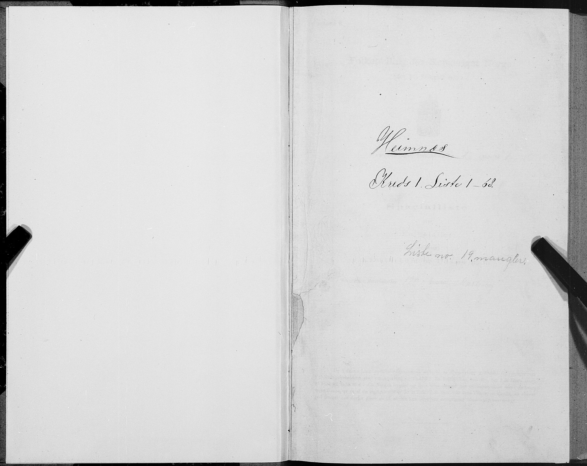 SAT, Folketelling 1875 for 1832P Hemnes prestegjeld, 1875