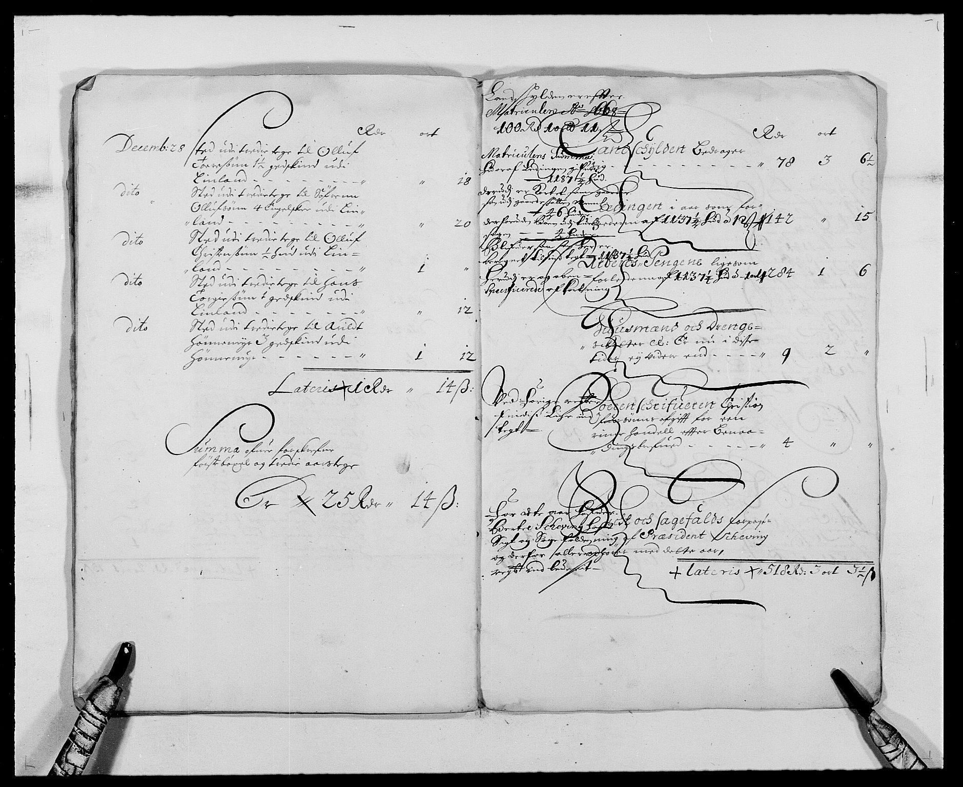 Rentekammeret inntil 1814, Reviderte regnskaper, Fogderegnskap, AV/RA-EA-4092/R42/L2540: Mandal fogderi, 1676-1680, s. 20
