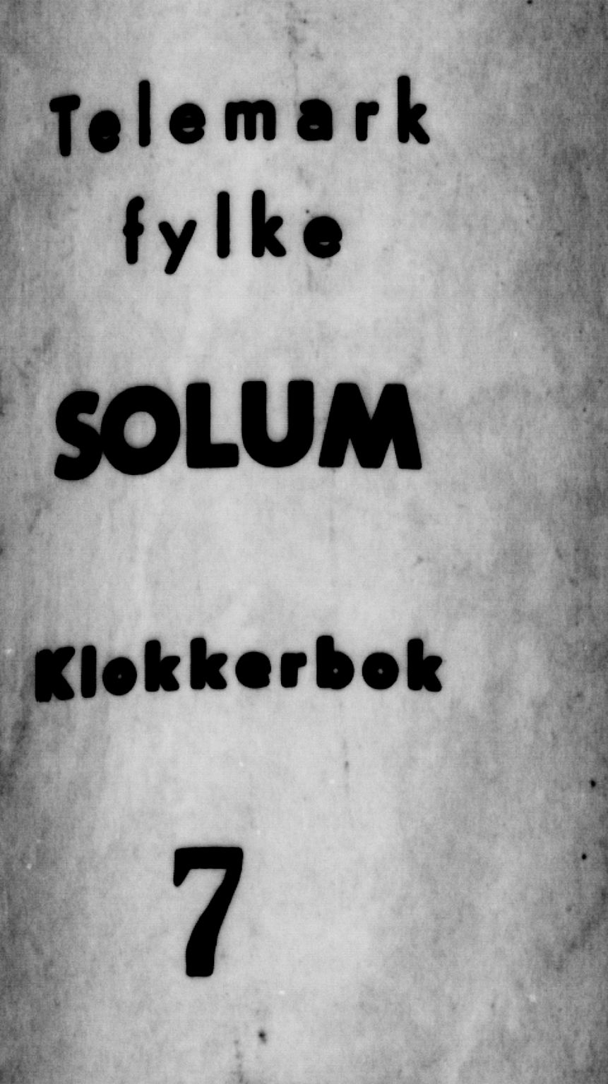 Solum kirkebøker, SAKO/A-306/G/Ga/L0007: Klokkerbok nr. I 7, 1884-1898