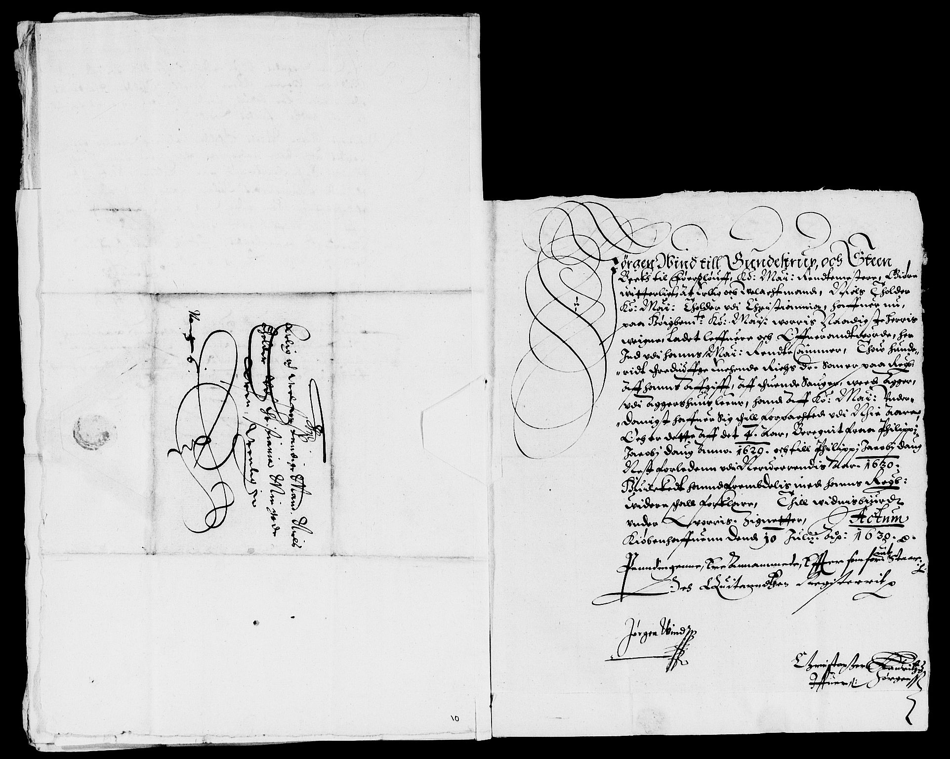 Rentekammeret inntil 1814, Reviderte regnskaper, Lensregnskaper, AV/RA-EA-5023/R/Rb/Rbh/L0001: Sager i Aker, 1628-1646