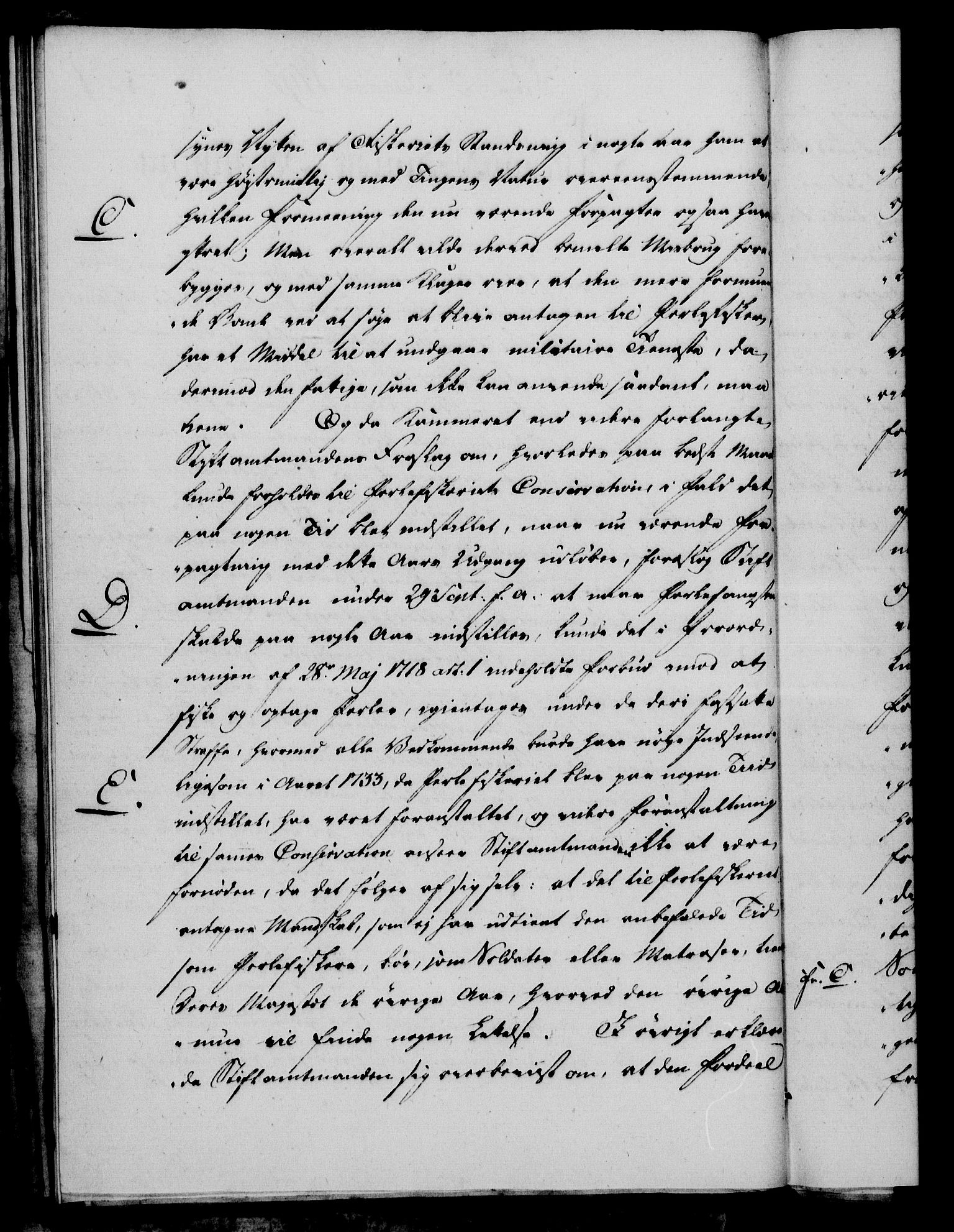 Rentekammeret, Kammerkanselliet, RA/EA-3111/G/Gf/Gfa/L0073: Norsk relasjons- og resolusjonsprotokoll (merket RK 52.73), 1791, s. 29