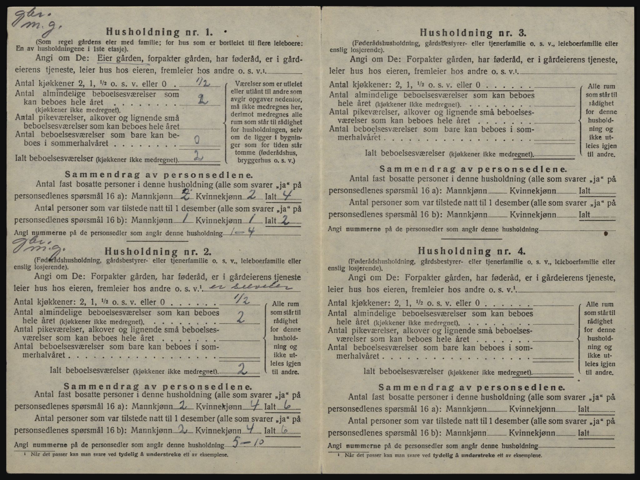 SAT, Folketelling 1920 for 1624 Rissa herred, 1920, s. 1066