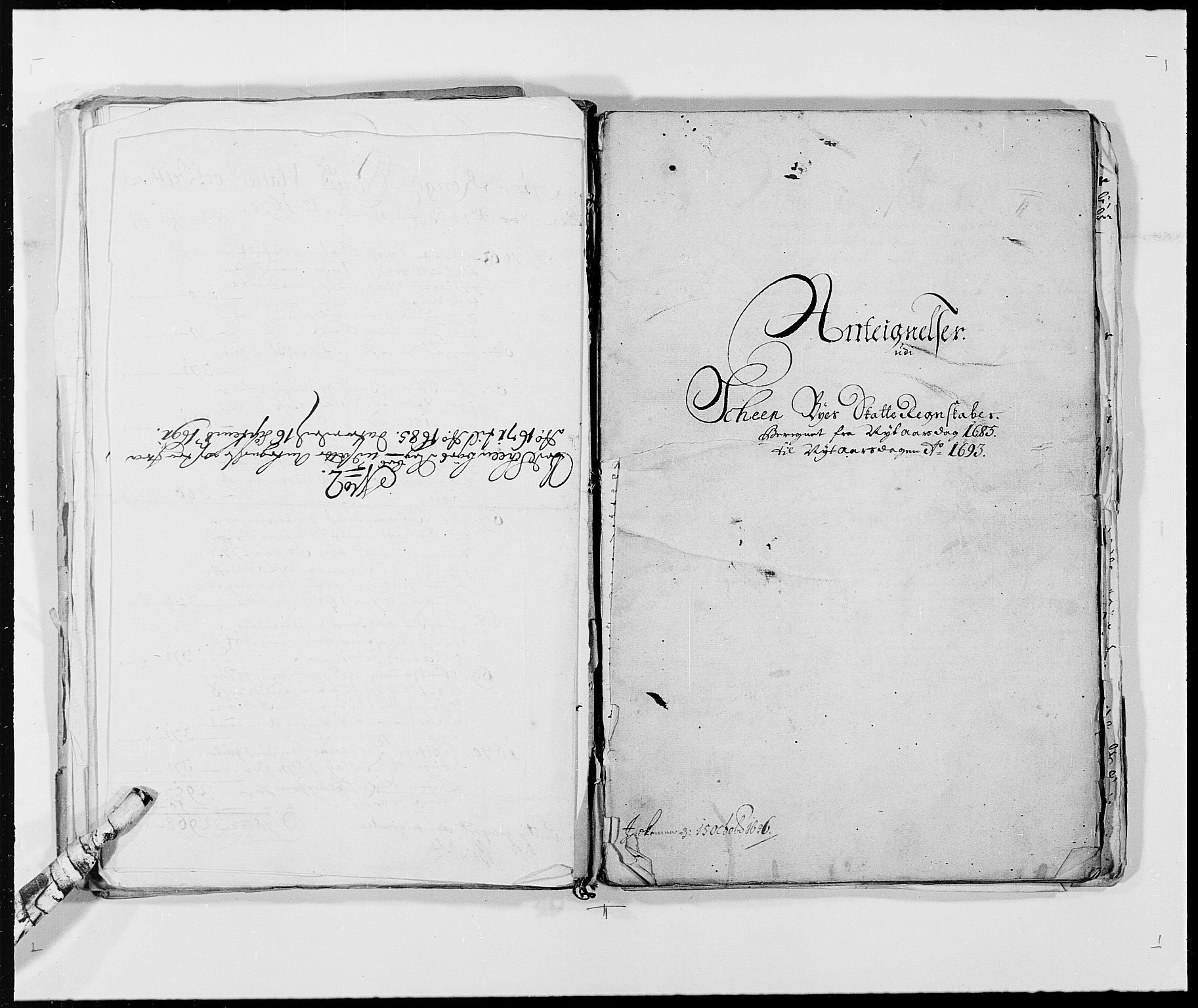 Rentekammeret inntil 1814, Reviderte regnskaper, Byregnskaper, RA/EA-4066/R/Rj/L0193: [J3] Kontribusjonsregnskap (med Langesund, Brevik, Porsgrunn og Kragerø), 1663-1691, s. 346