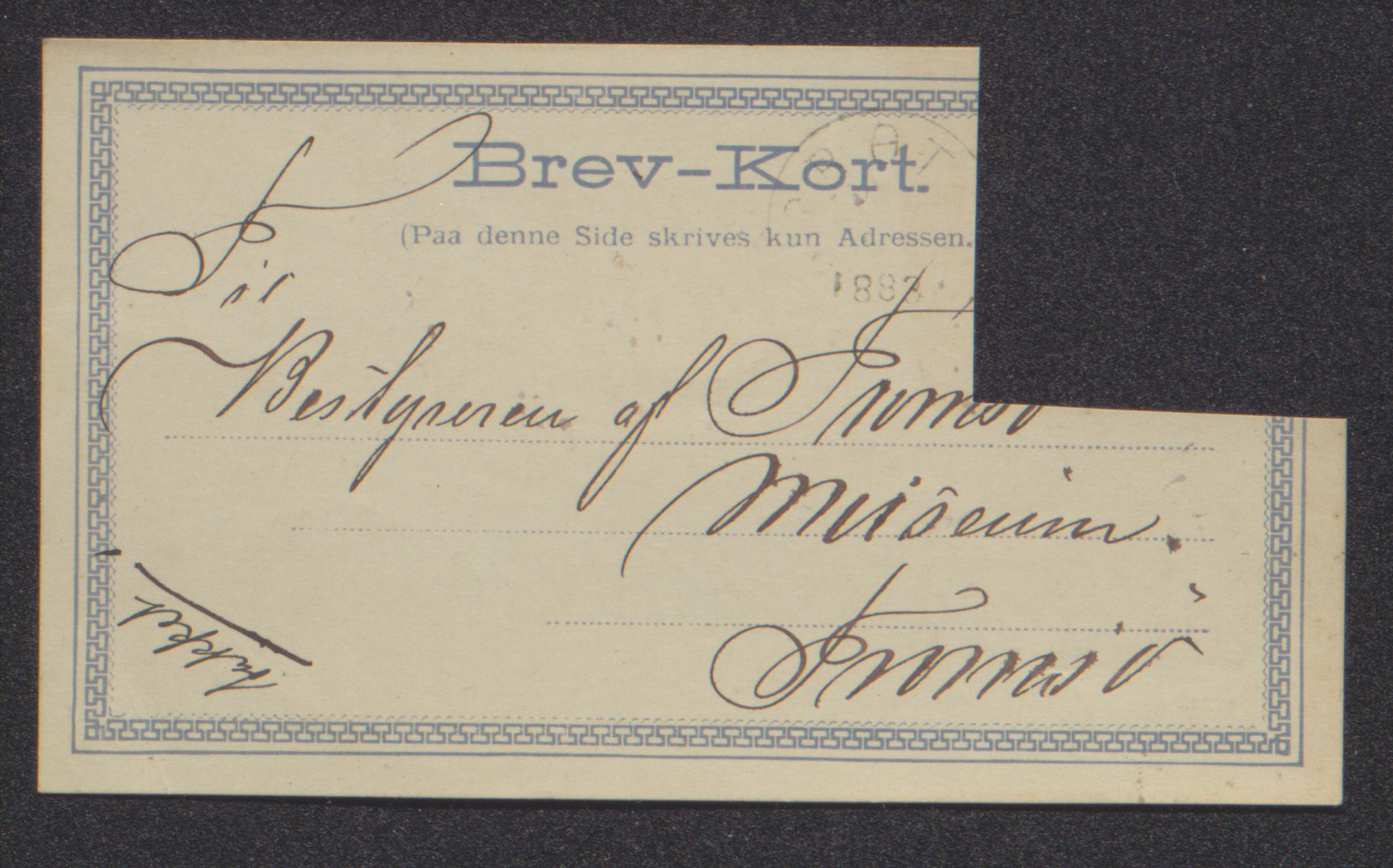 Tromsø Museum, AV/SATØ-S-0162/D/Db/L0033: Journalsaker og innkomne brev, 1879-1882, s. 482