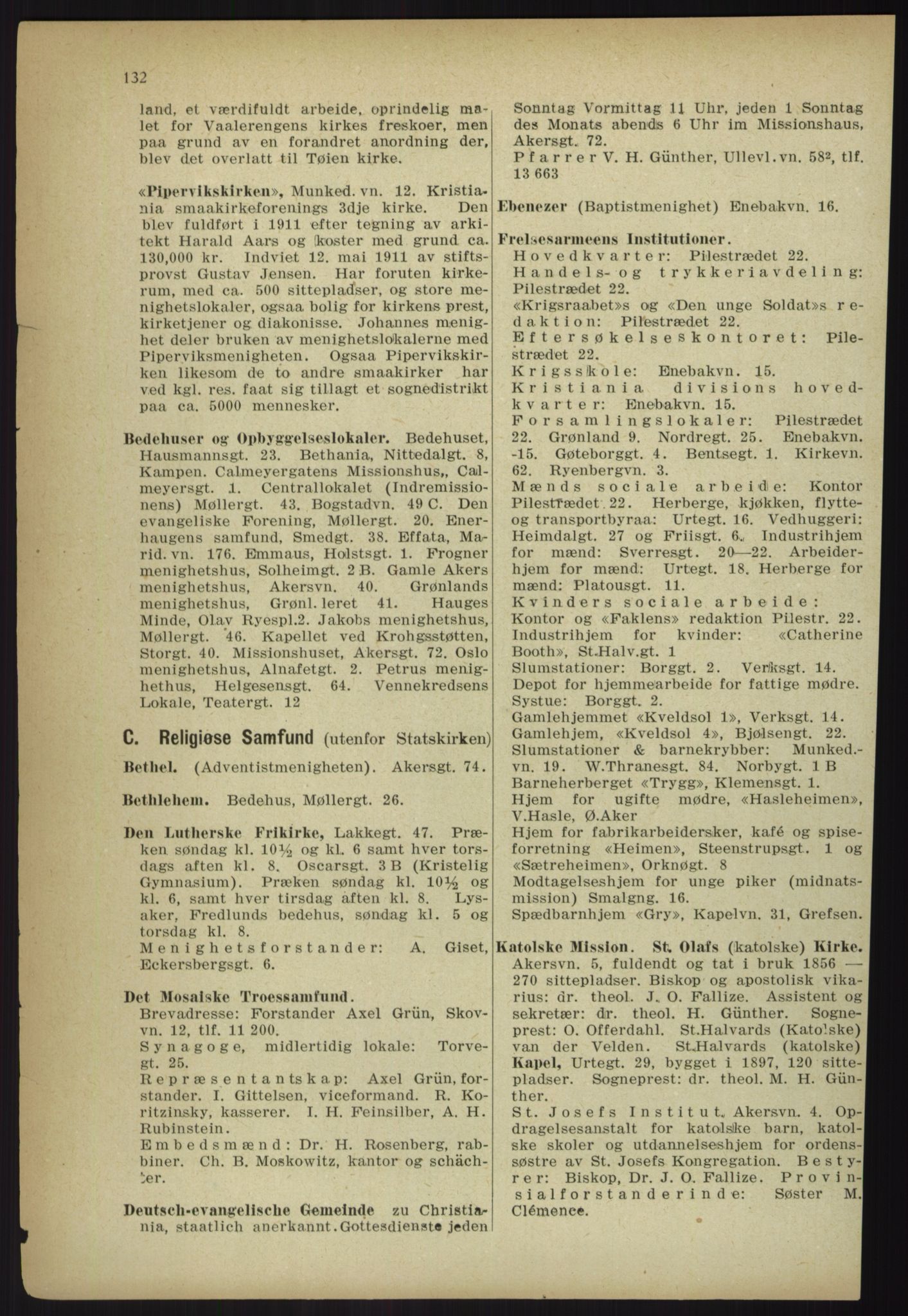 Kristiania/Oslo adressebok, PUBL/-, 1918, s. 145