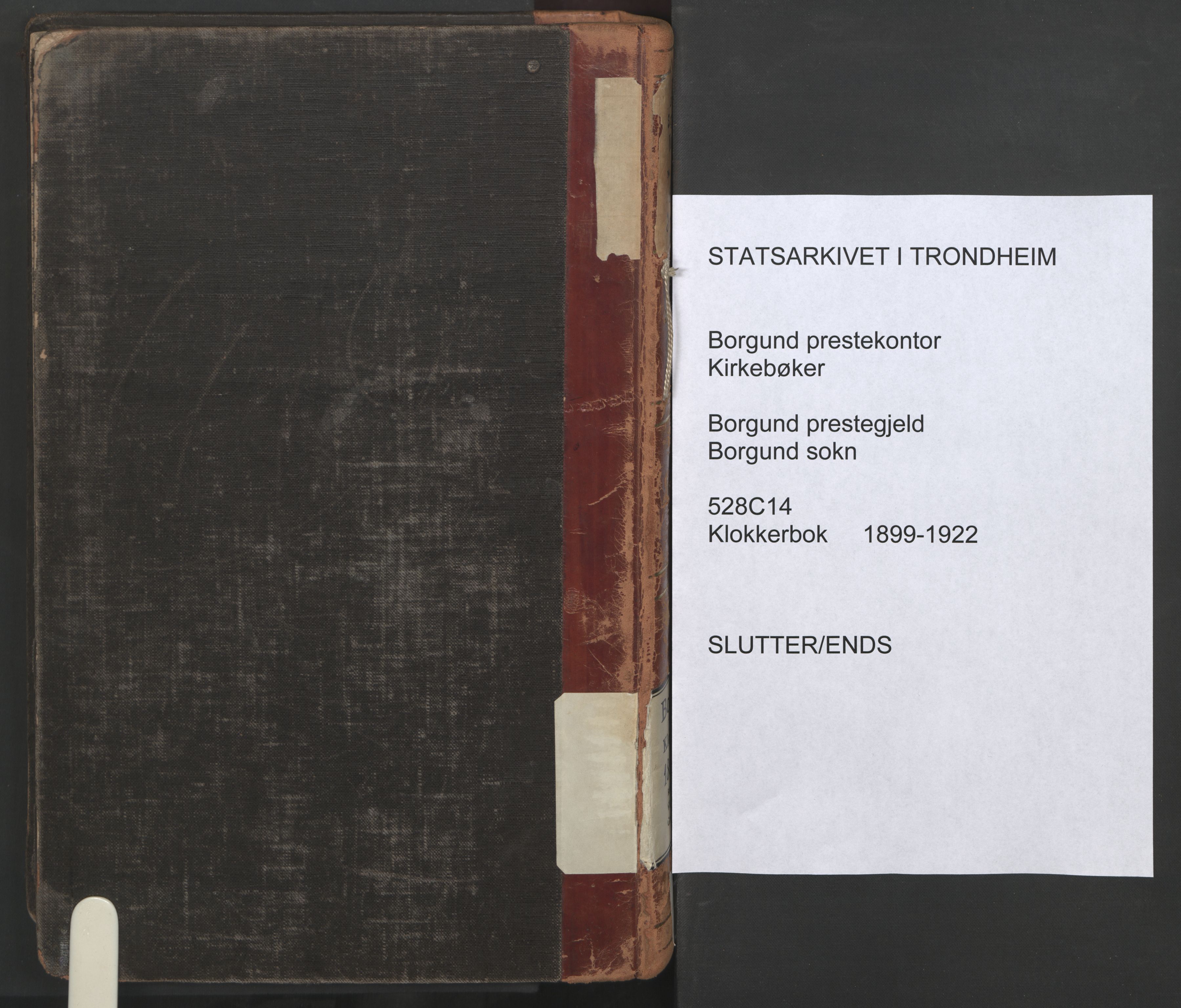 Ministerialprotokoller, klokkerbøker og fødselsregistre - Møre og Romsdal, AV/SAT-A-1454/528/L0433: Klokkerbok nr. 528C14, 1899-1922, s. 258