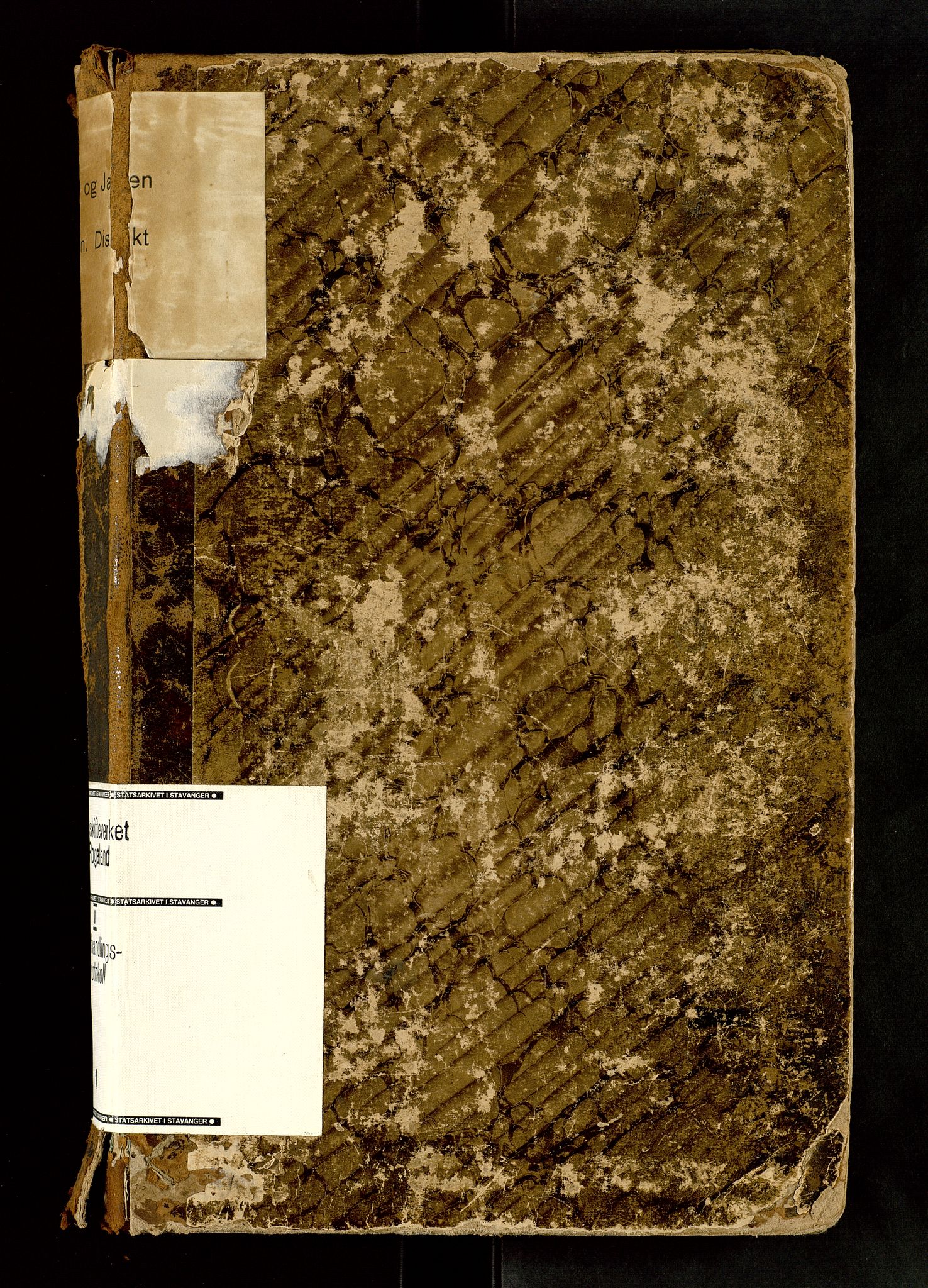 Rogaland jordskifterett, AV/SAST-A-102426/Oa/L0001: Forhandlingsprotokoll, 1860-1865