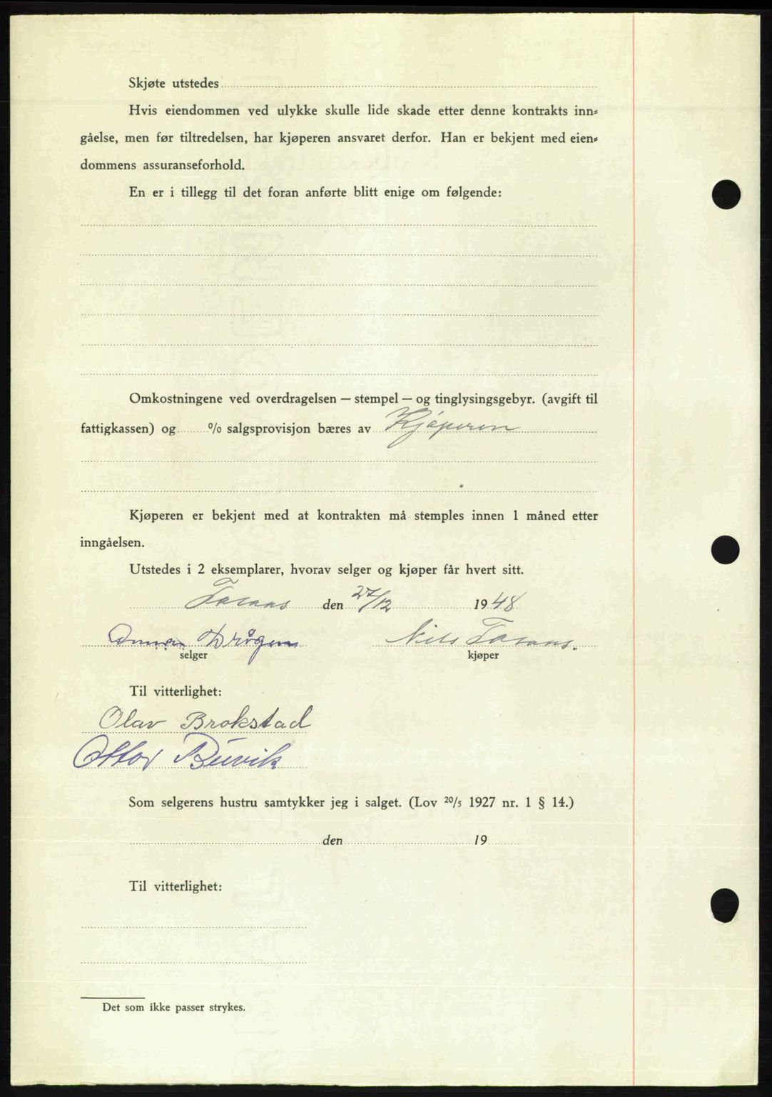 Romsdal sorenskriveri, AV/SAT-A-4149/1/2/2C: Pantebok nr. A28, 1948-1949, Dagboknr: 15/1949