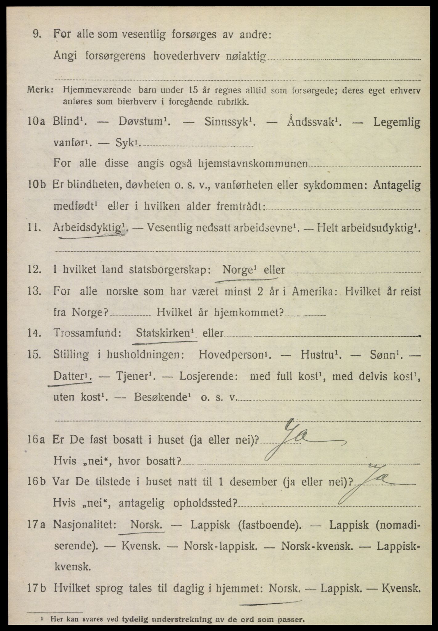 SAT, Folketelling 1920 for 1747 Otterøy herred, 1920, s. 1172