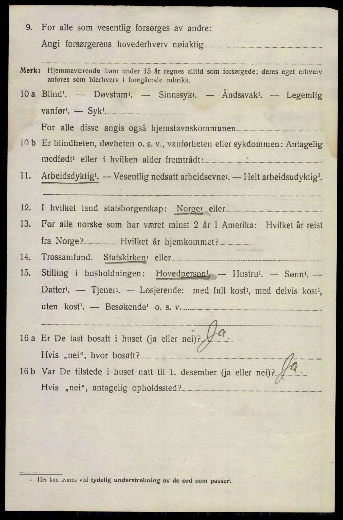 SAKO, Folketelling 1920 for 0825 Hovin herred, 1920, s. 1750