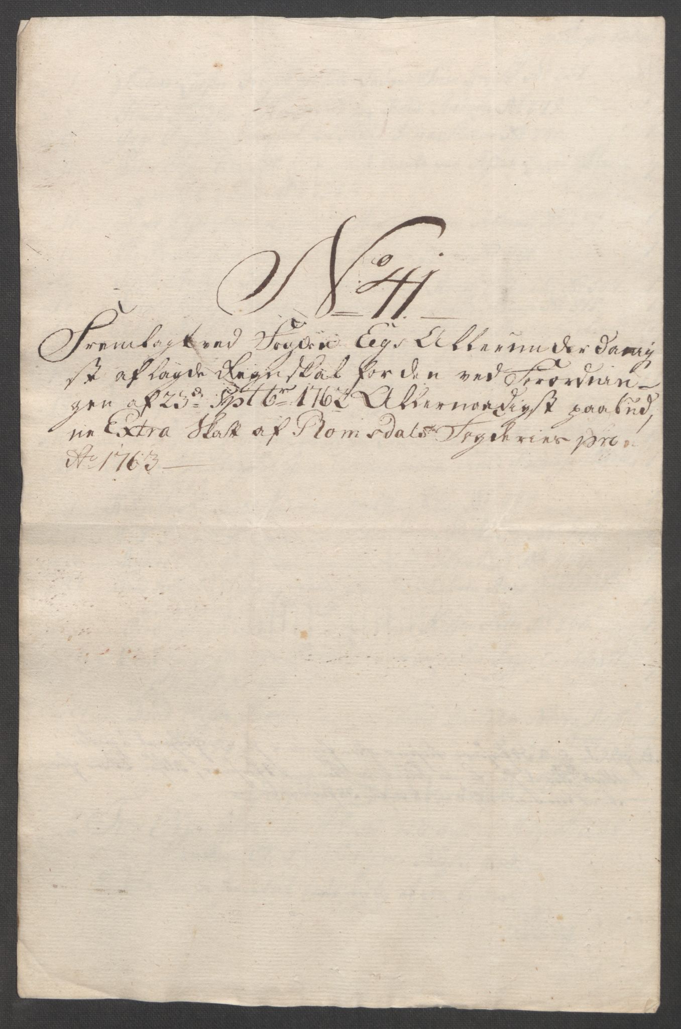 Rentekammeret inntil 1814, Reviderte regnskaper, Fogderegnskap, RA/EA-4092/R55/L3730: Ekstraskatten Romsdal, 1762-1763, s. 452