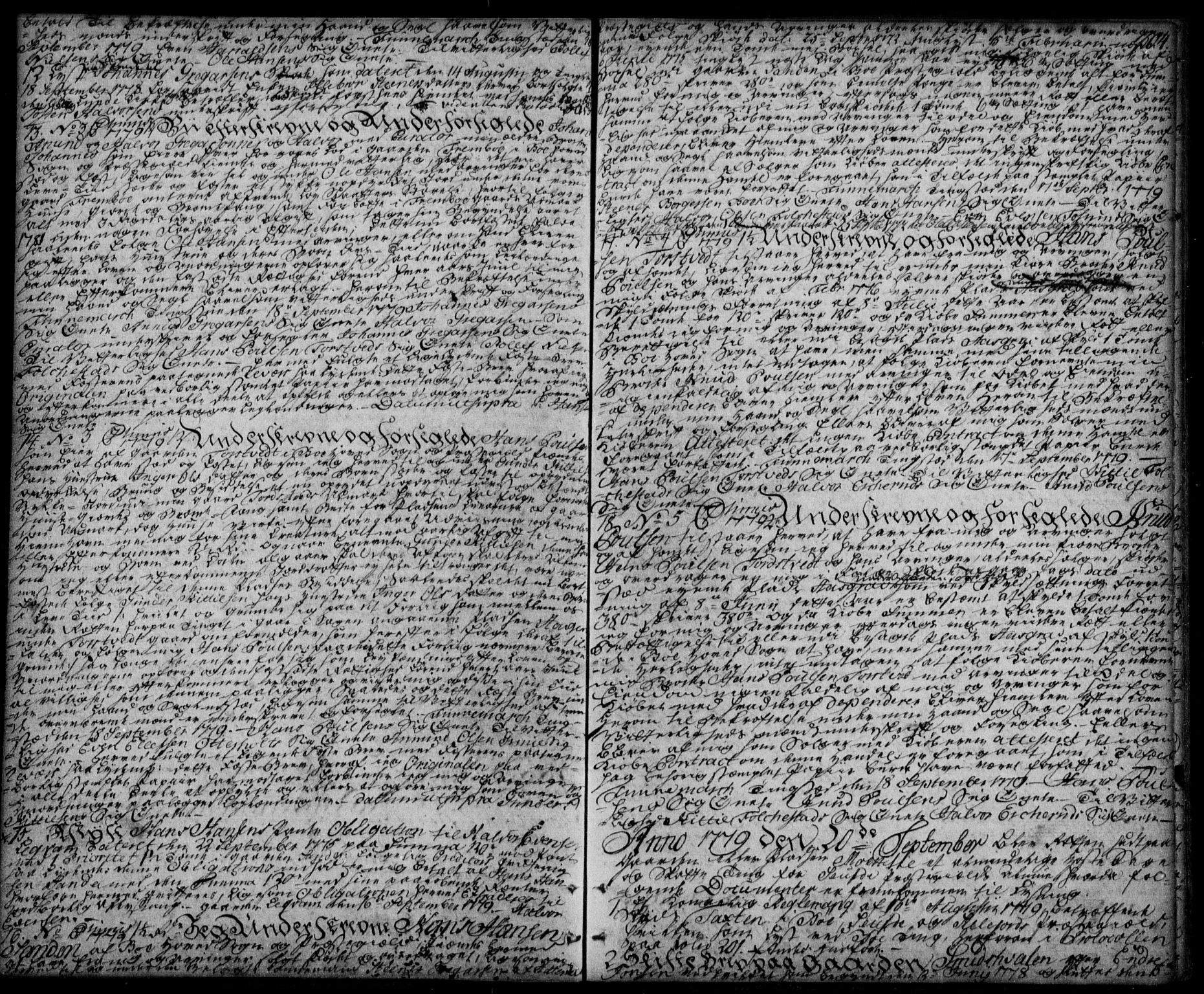 Nedre Telemark sorenskriveri, SAKO/A-135/G/Ga/Gaa/L0001l: Pantebok nr. L, 1775-1781, s. 204