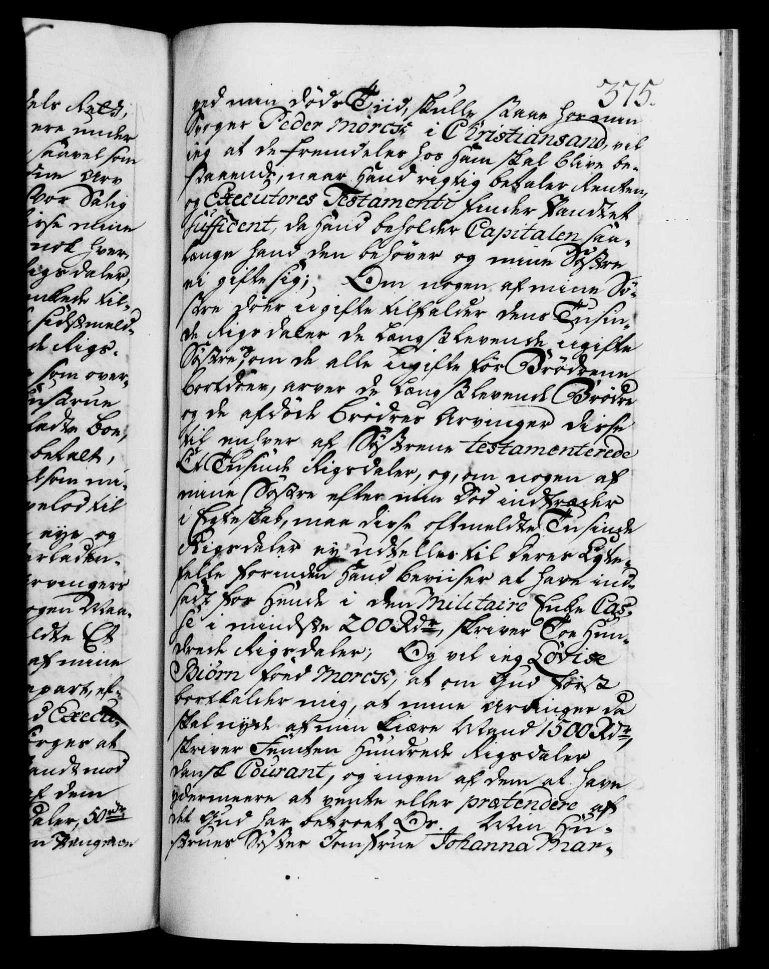 Danske Kanselli 1572-1799, RA/EA-3023/F/Fc/Fca/Fcaa/L0045: Norske registre "Norske eller 3. dept.s åpne brev, 1771-1773, s. 375a