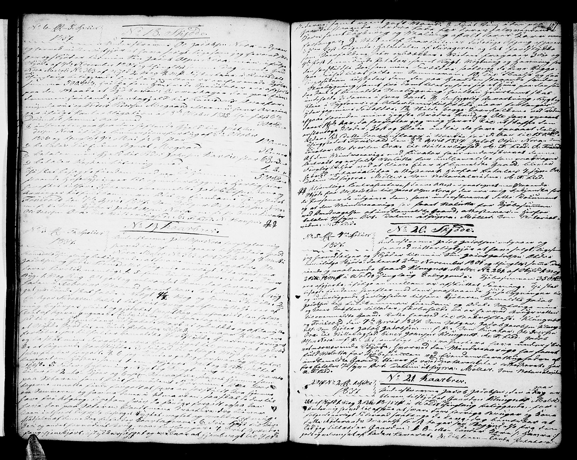 Romsdal sorenskriveri, SAT/A-4149/1/2/2C/L0011: Pantebok nr. 9, 1835-1841, s. 107