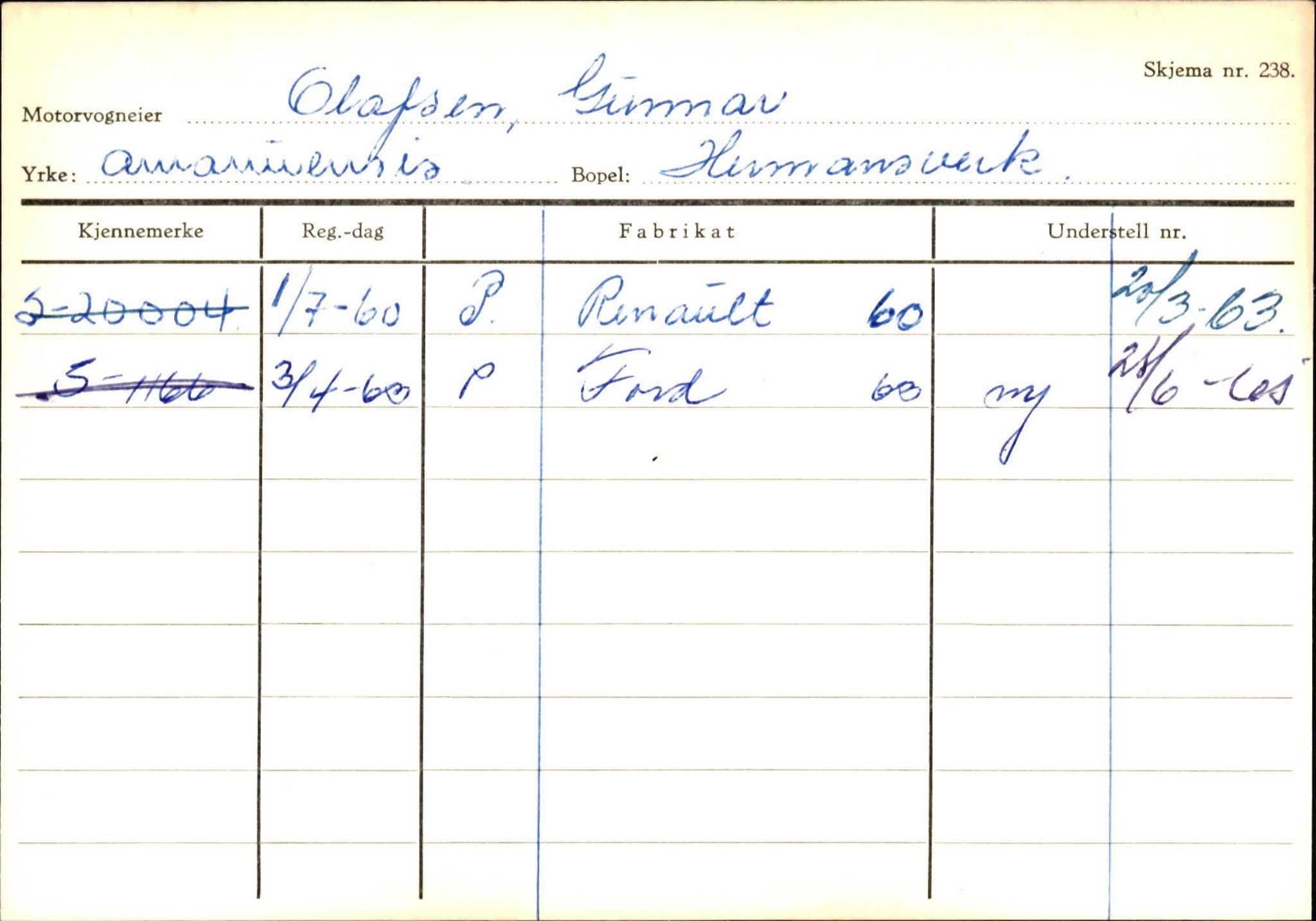 Statens vegvesen, Sogn og Fjordane vegkontor, SAB/A-5301/4/F/L0126: Eigarregister Fjaler M-Å. Leikanger A-Å, 1945-1975, s. 1904