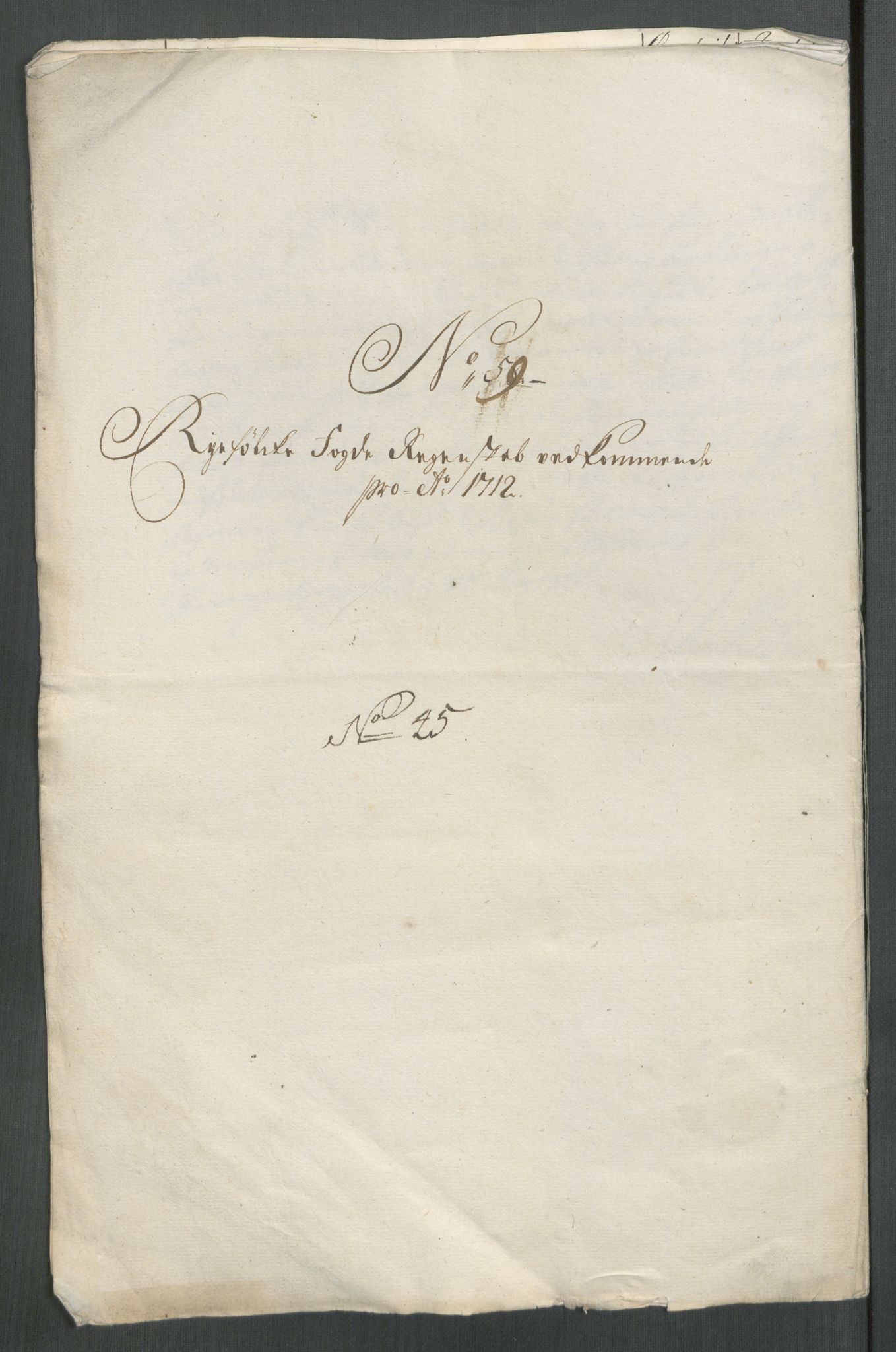 Rentekammeret inntil 1814, Reviderte regnskaper, Fogderegnskap, RA/EA-4092/R47/L2865: Fogderegnskap Ryfylke, 1712, s. 316