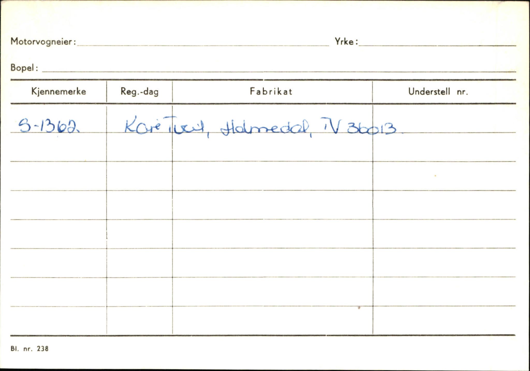 Statens vegvesen, Sogn og Fjordane vegkontor, AV/SAB-A-5301/4/F/L0126: Eigarregister Fjaler M-Å. Leikanger A-Å, 1945-1975, s. 498