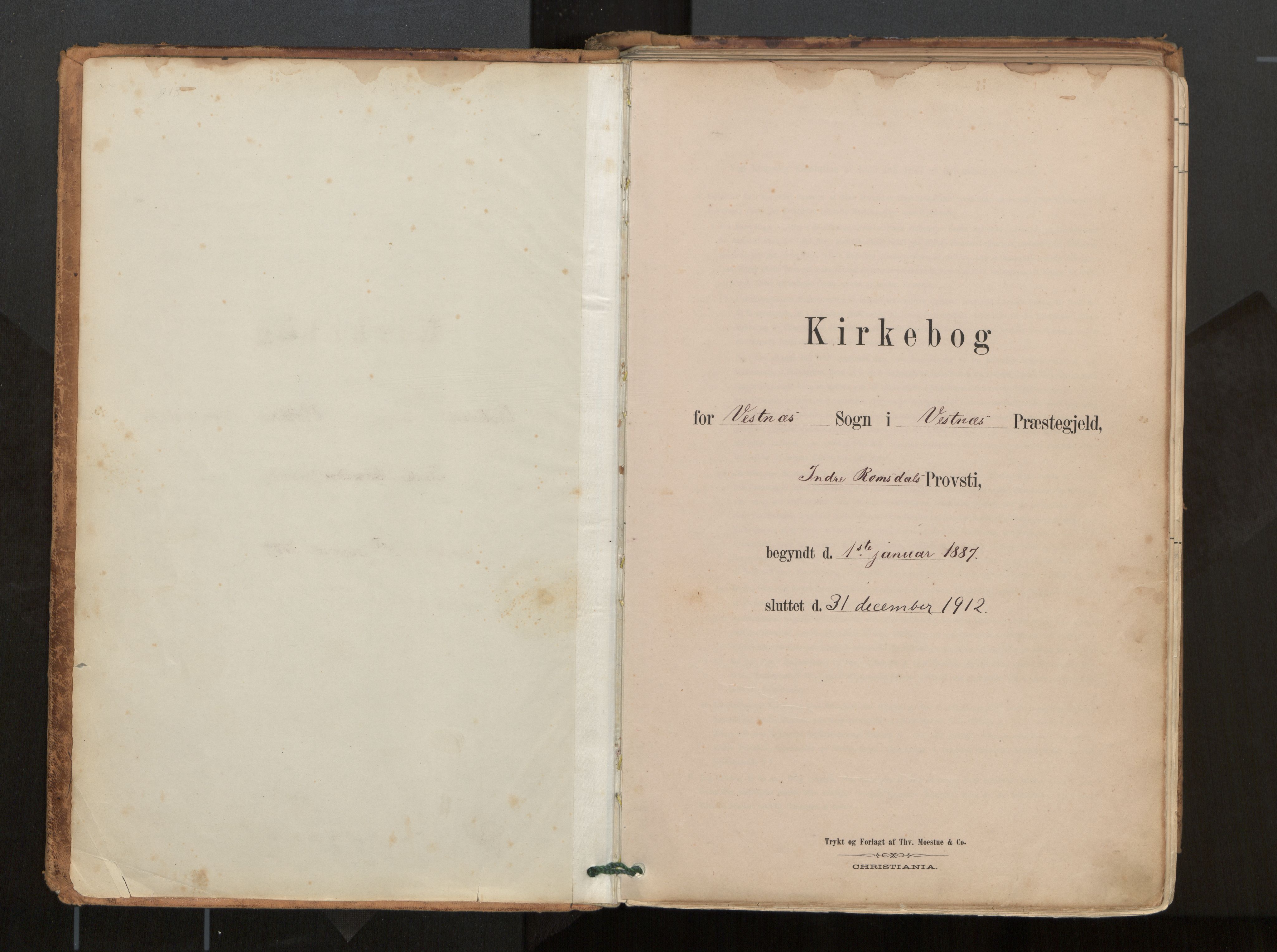 Ministerialprotokoller, klokkerbøker og fødselsregistre - Møre og Romsdal, AV/SAT-A-1454/539/L0531: Ministerialbok nr. 539A04, 1887-1913