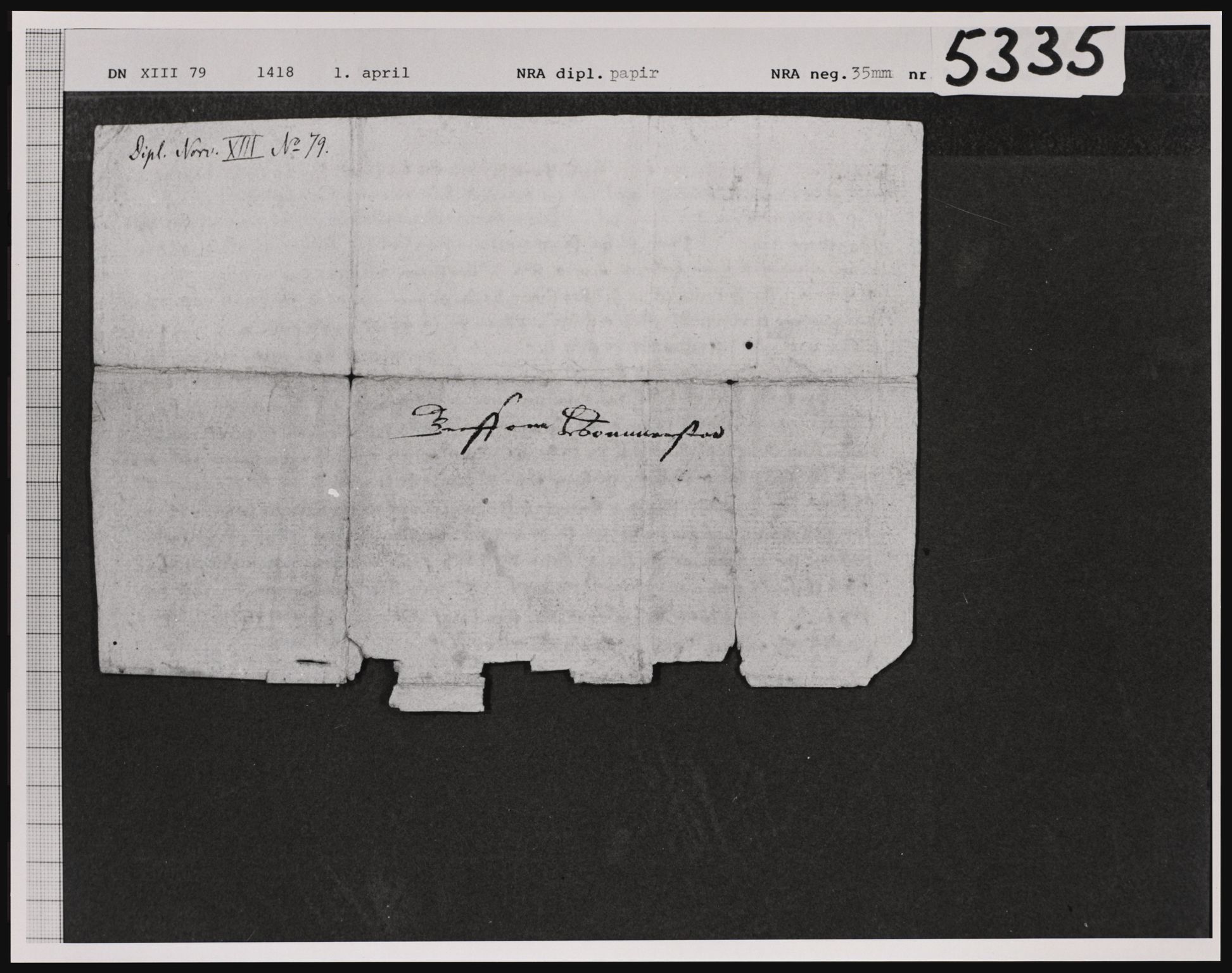 Riksarkivets diplomsamling, AV/RA-EA-5965/F02, 1395-1570, s. 77