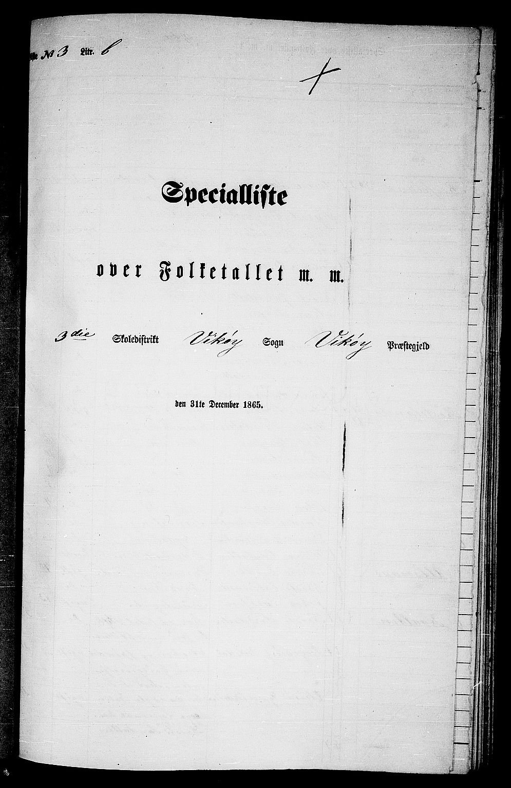 RA, Folketelling 1865 for 1238P Vikør prestegjeld, 1865, s. 51