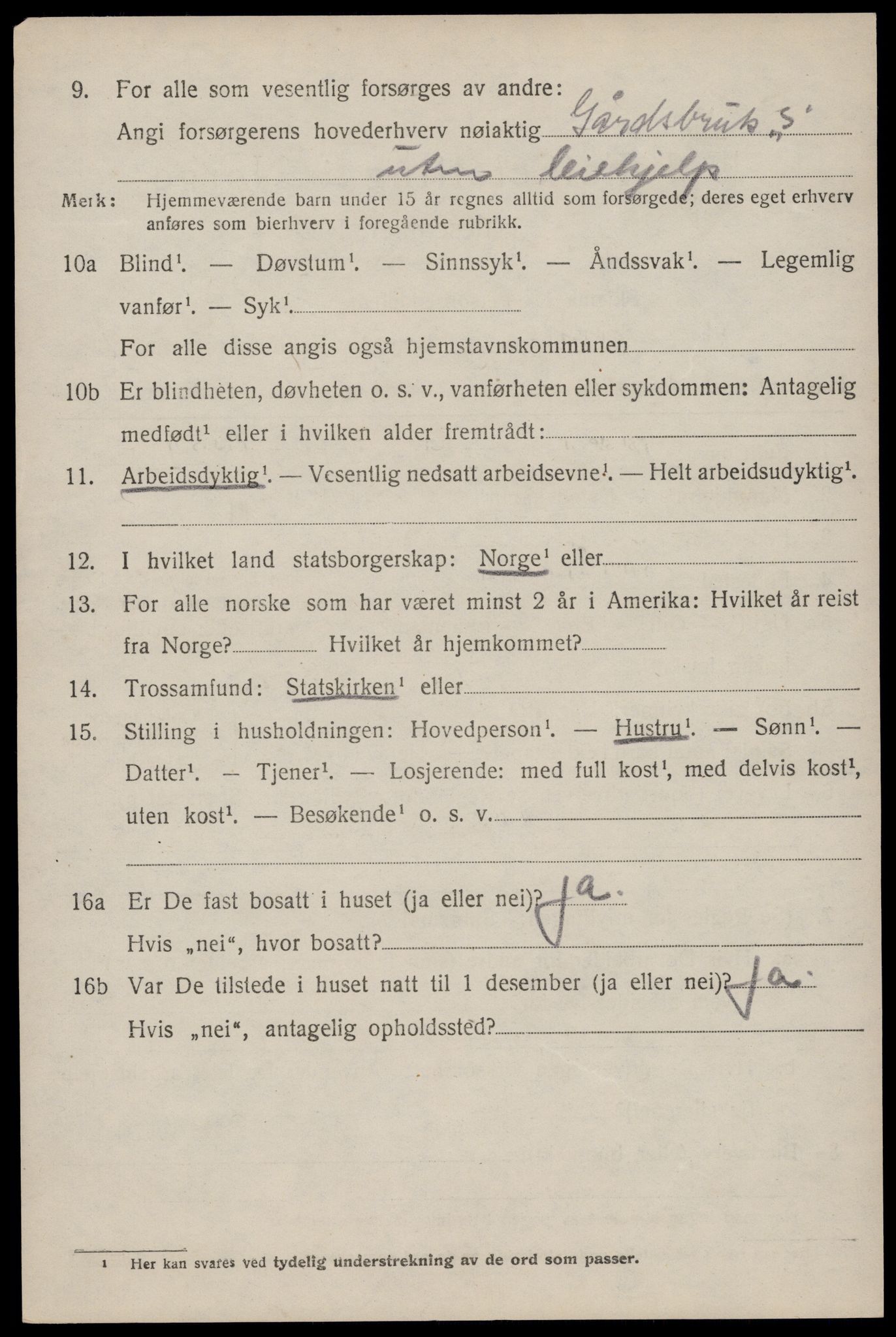 SAST, Folketelling 1920 for 1124 Håland herred, 1920, s. 7118