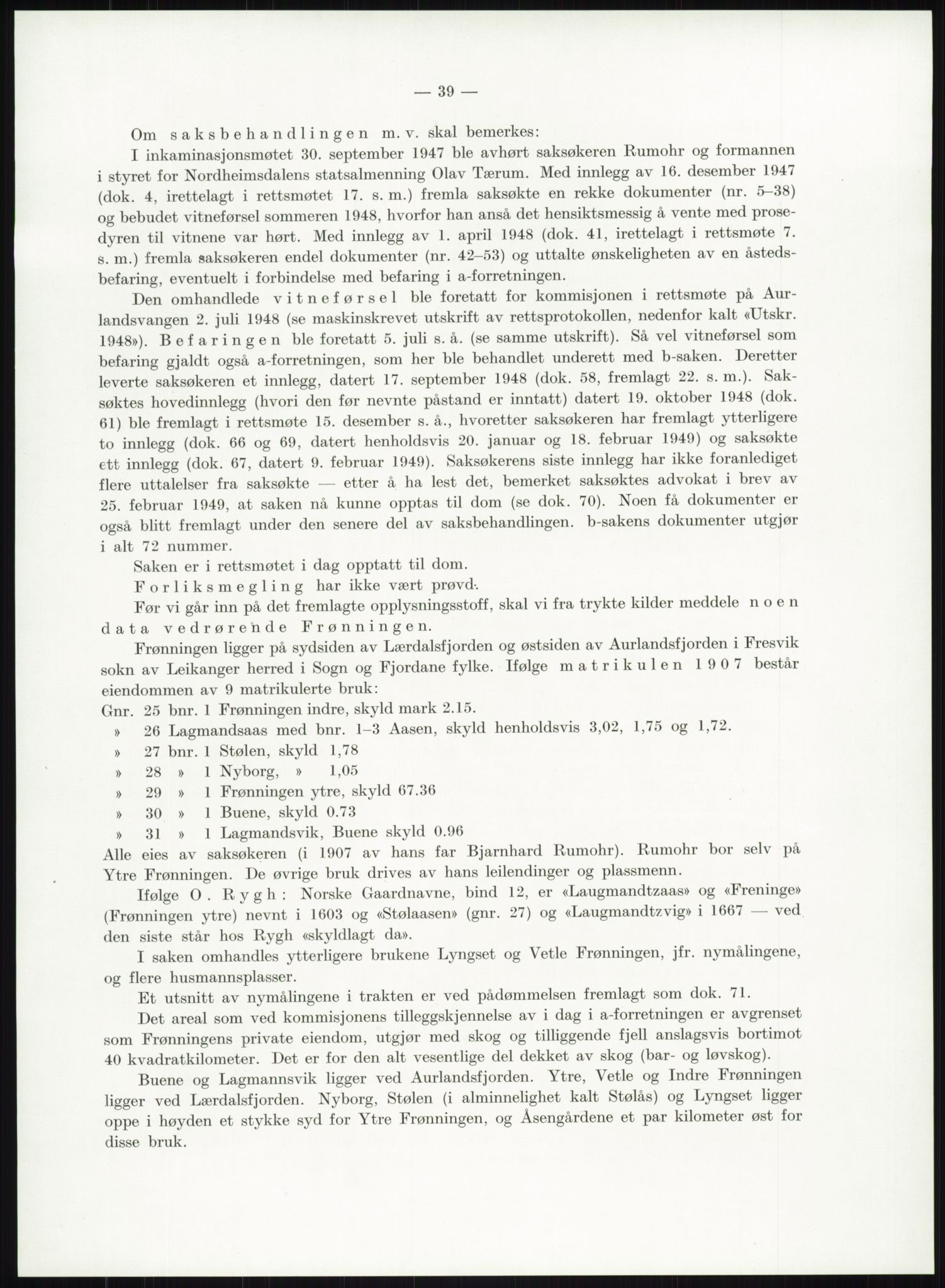 Høyfjellskommisjonen, RA/S-1546/X/Xa/L0001: Nr. 1-33, 1909-1953, s. 3288
