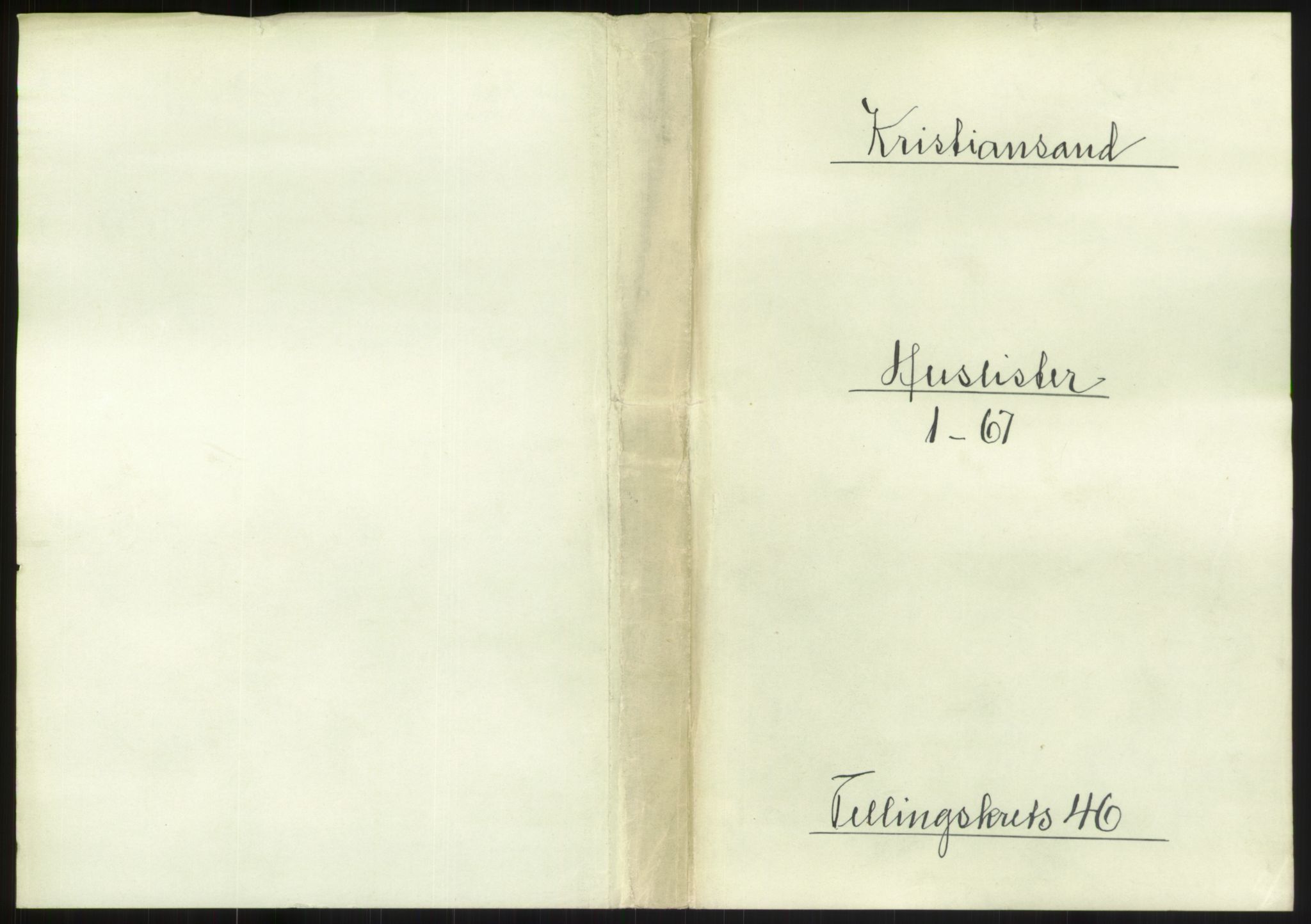 RA, Folketelling 1891 for 1001 Kristiansand kjøpstad, 1891, s. 2462