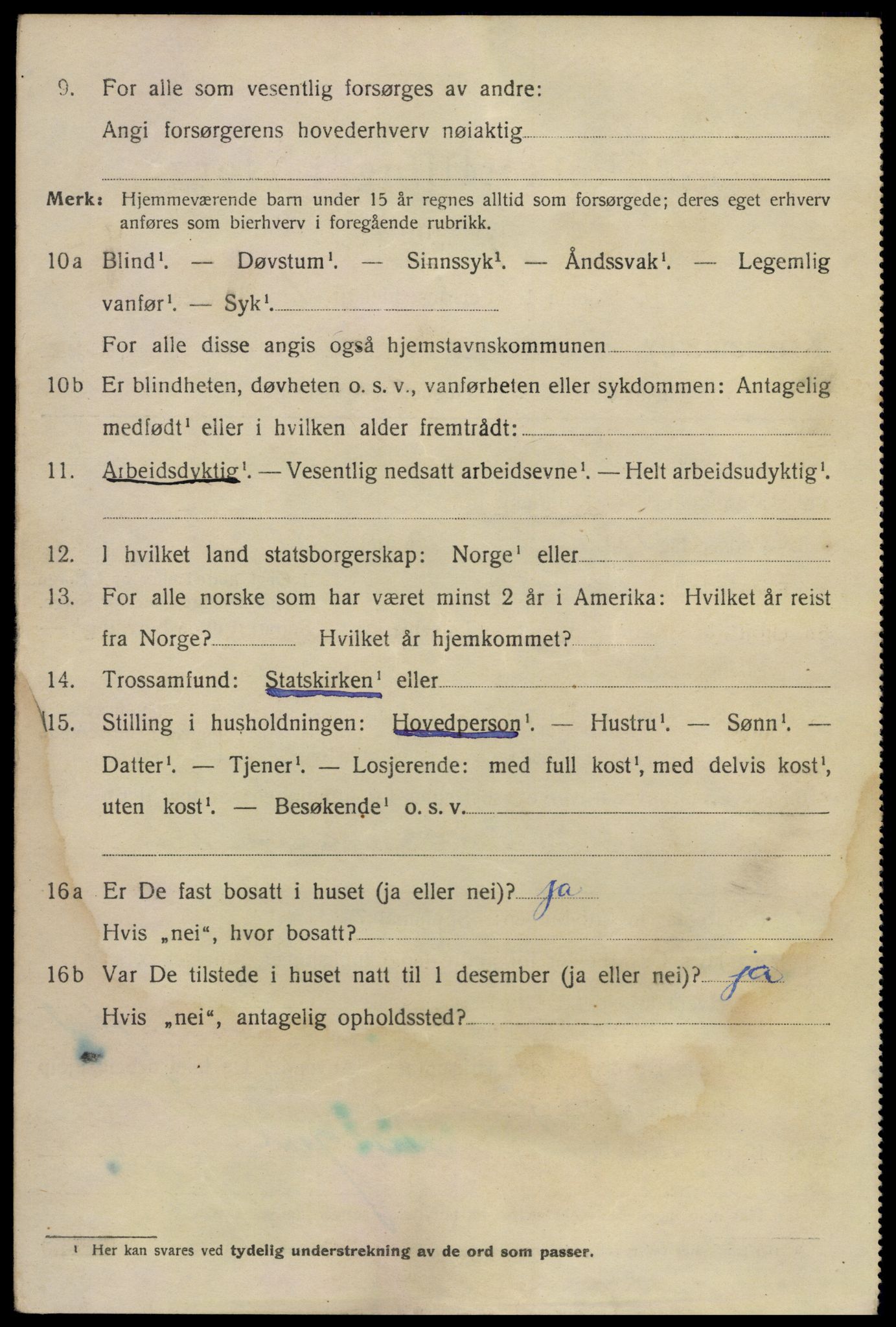 SAO, Folketelling 1920 for 0301 Kristiania kjøpstad, 1920, s. 340330