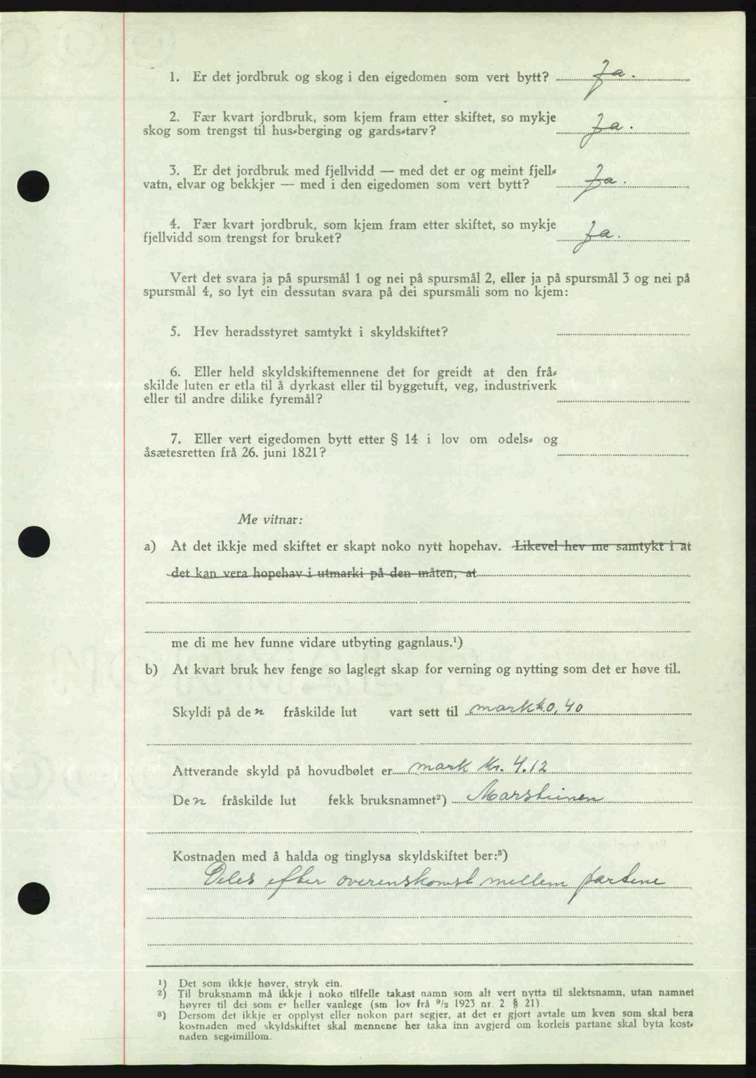 Romsdal sorenskriveri, AV/SAT-A-4149/1/2/2C: Pantebok nr. A23, 1947-1947, Dagboknr: 1510/1947