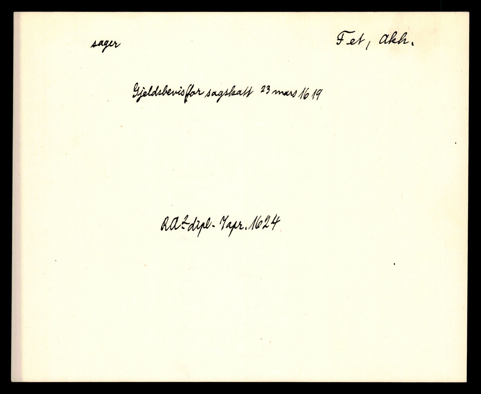 Riksarkivets diplomsamling, AV/RA-EA-5965/F35/F35e/L0006: Registreringssedler Akershus 2, 1400-1700, s. 295