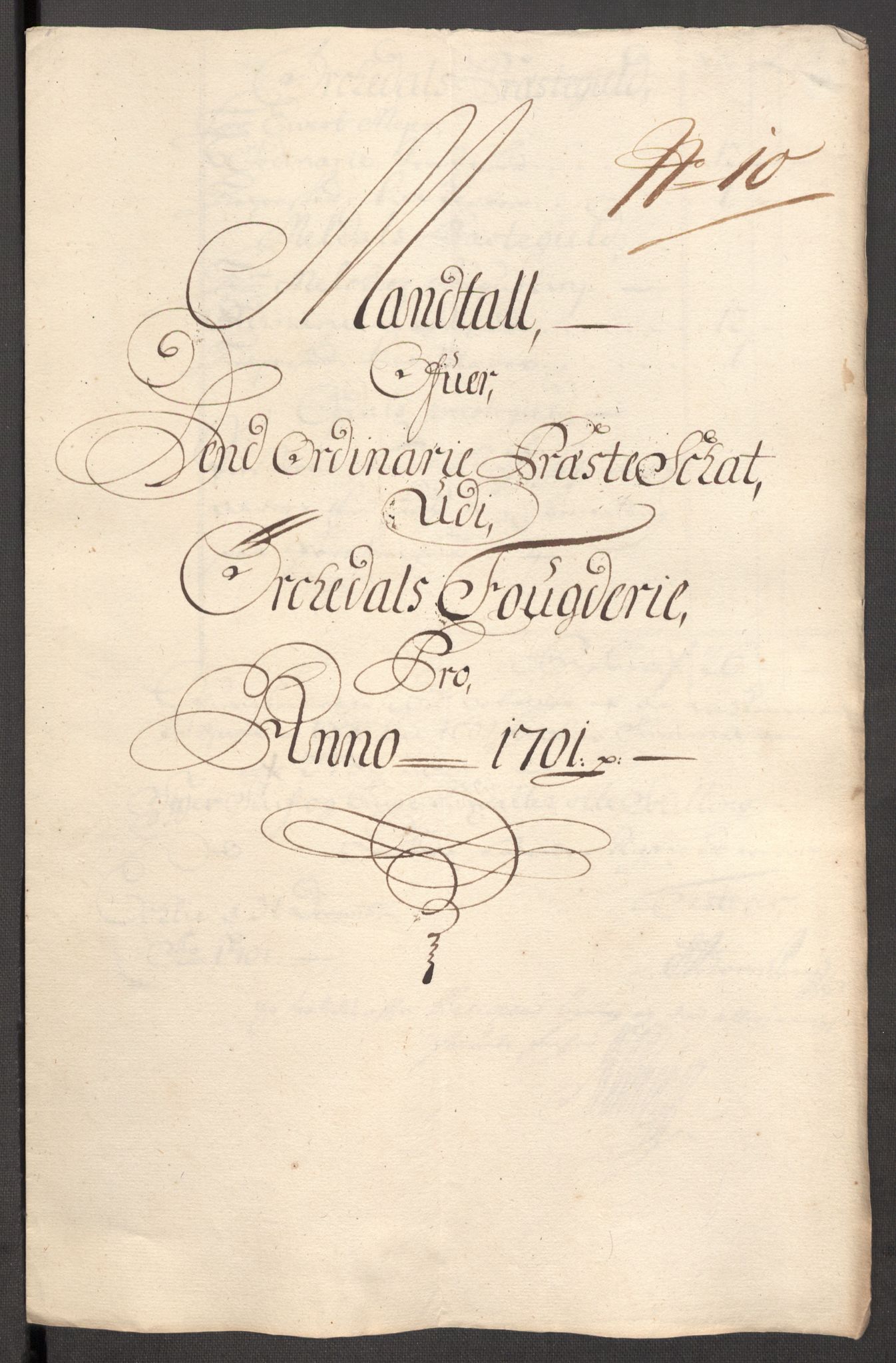 Rentekammeret inntil 1814, Reviderte regnskaper, Fogderegnskap, AV/RA-EA-4092/R60/L3951: Fogderegnskap Orkdal og Gauldal, 1701, s. 143