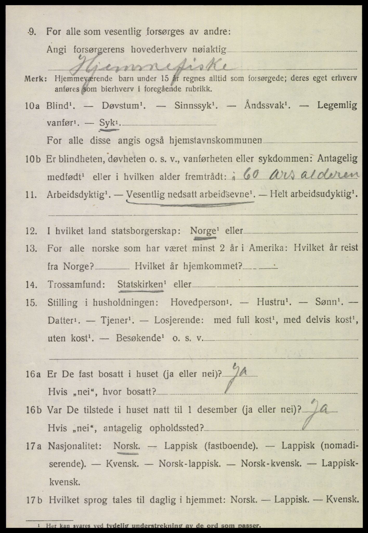 SAT, Folketelling 1920 for 1751 Nærøy herred, 1920, s. 1462
