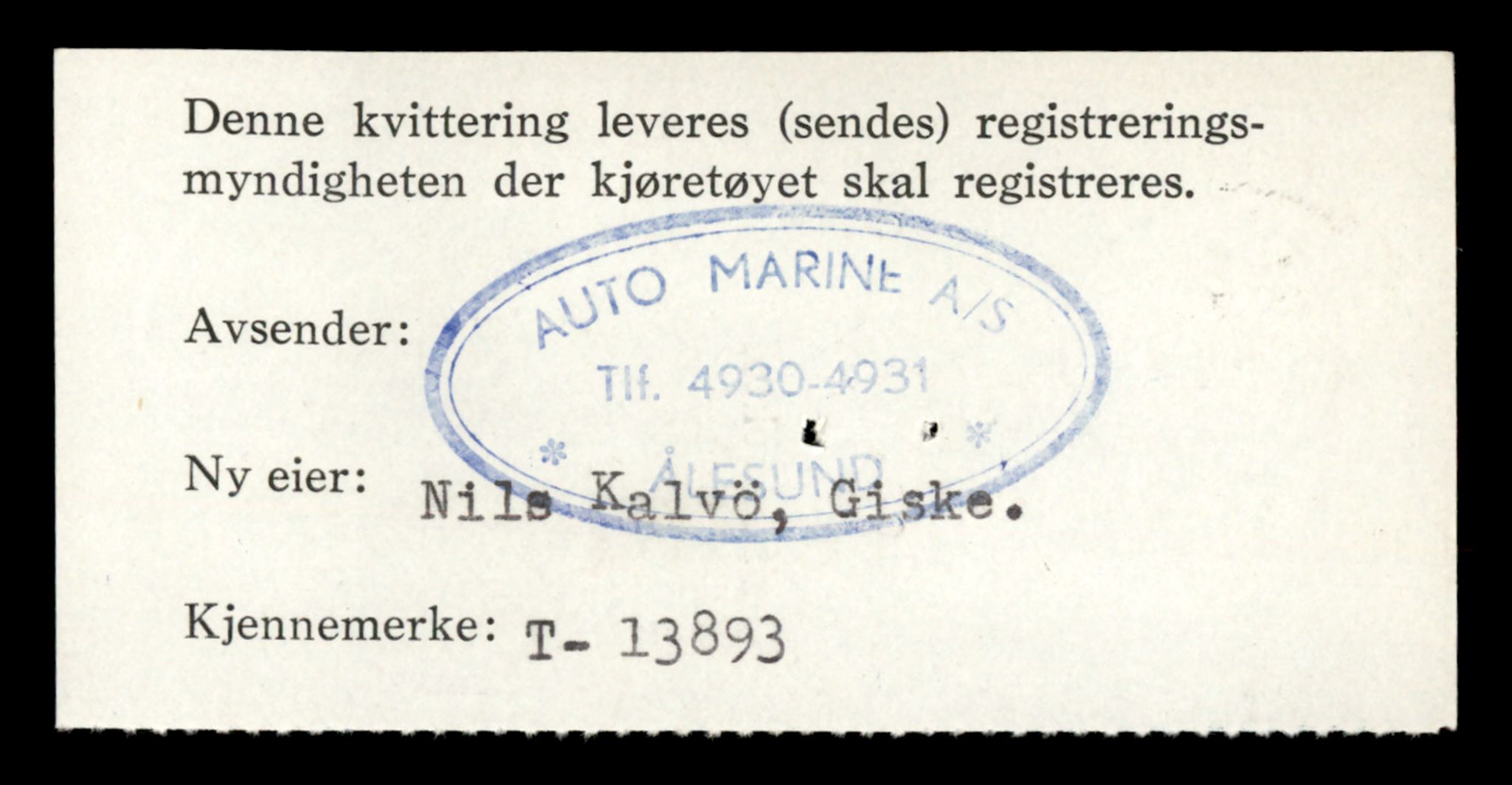 Møre og Romsdal vegkontor - Ålesund trafikkstasjon, AV/SAT-A-4099/F/Fe/L0041: Registreringskort for kjøretøy T 13710 - T 13905, 1927-1998, s. 3178